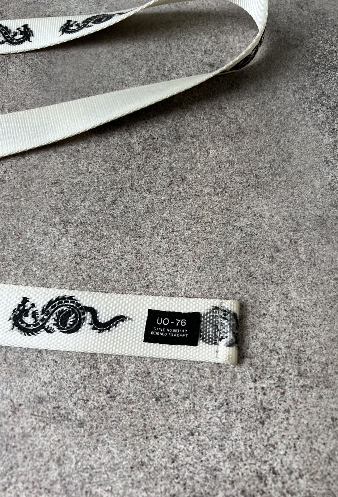 Japanese Brand × Vintage Vintage cotton belt dragons around Size ONE SIZE - 2 Thumbnail