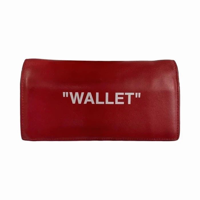 OFF WHITE Quote wallet FOR CARDS