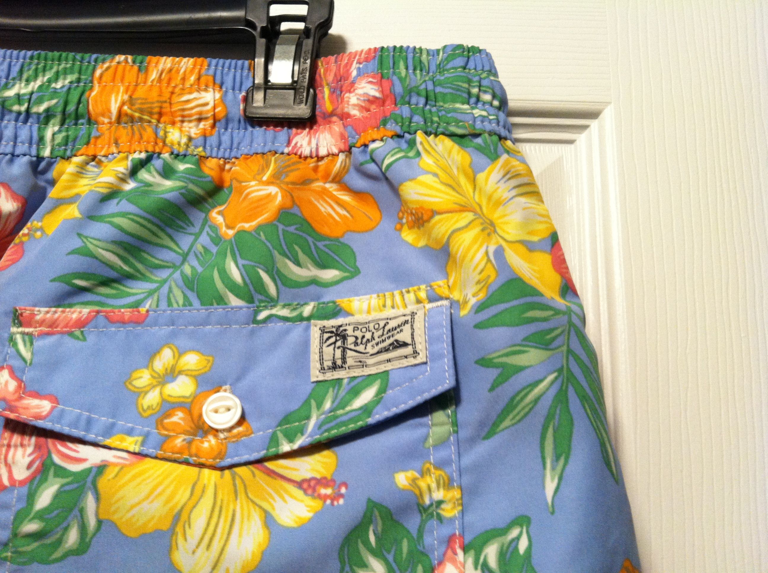 Polo Ralph Lauren POLO RALPH LAUREN MENS NEW SWIM SHORTS SIZE: 1XB Size US 40 / EU 56 - 6 Thumbnail