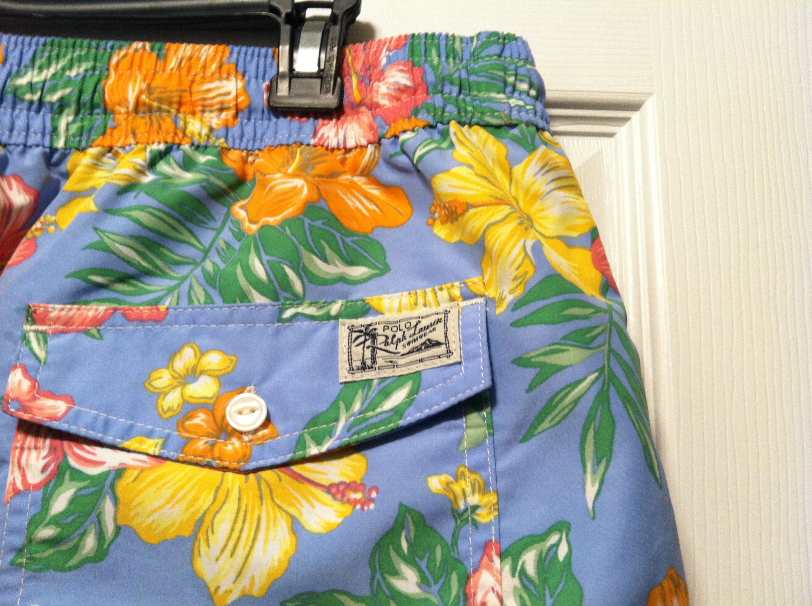 Polo Ralph Lauren POLO RALPH LAUREN MENS NEW SWIM SHORTS SIZE: 1XB Size US 40 / EU 56 - 7 Thumbnail