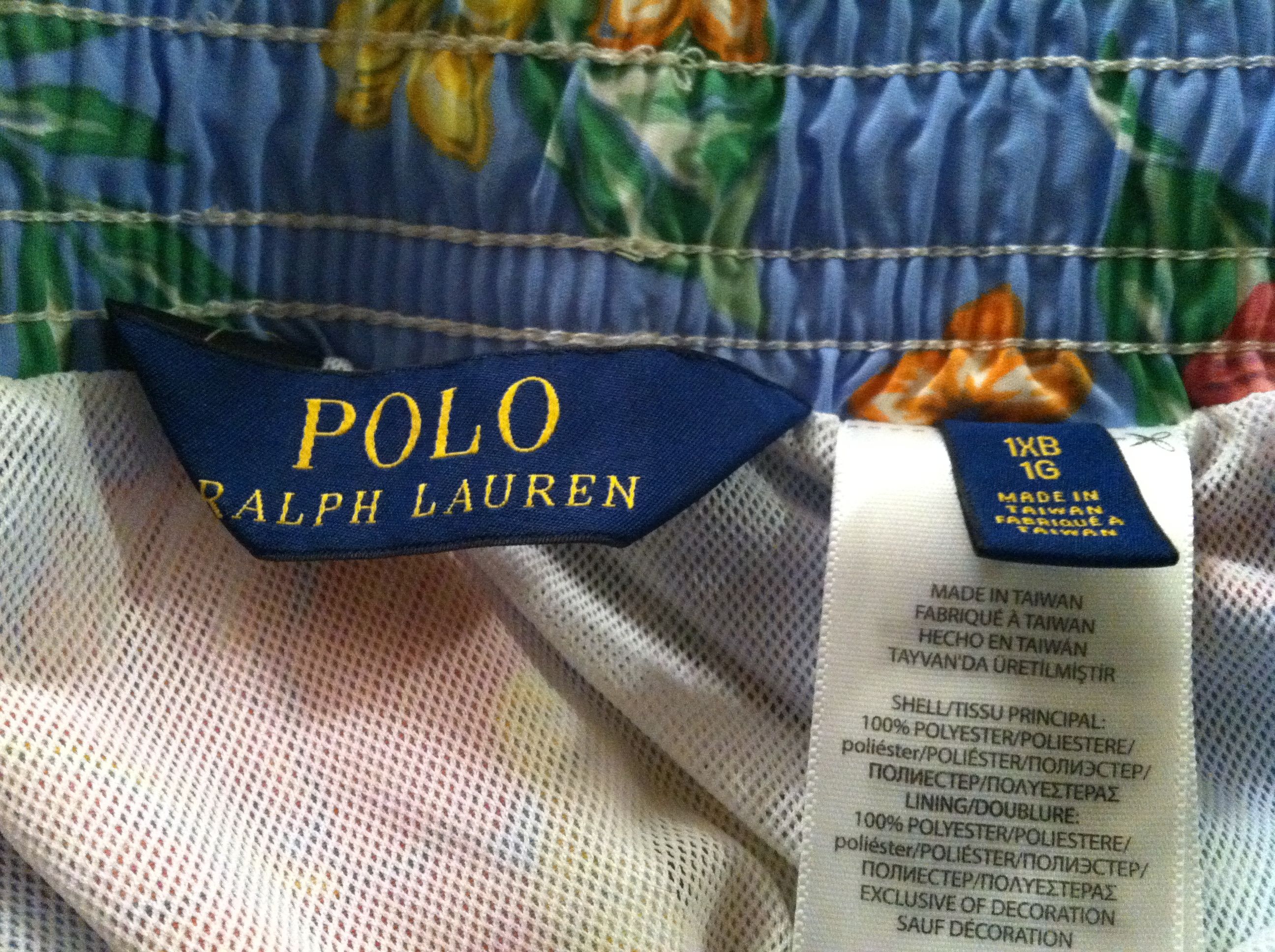 Polo Ralph Lauren POLO RALPH LAUREN MENS NEW SWIM SHORTS SIZE: 1XB Size US 40 / EU 56 - 8 Thumbnail