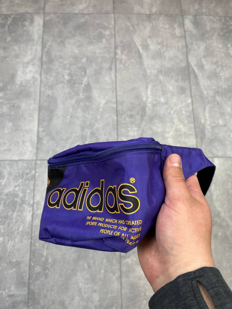Adidas × Vintage Vintage Adidas bag big logo Size ONE SIZE - 3 Thumbnail