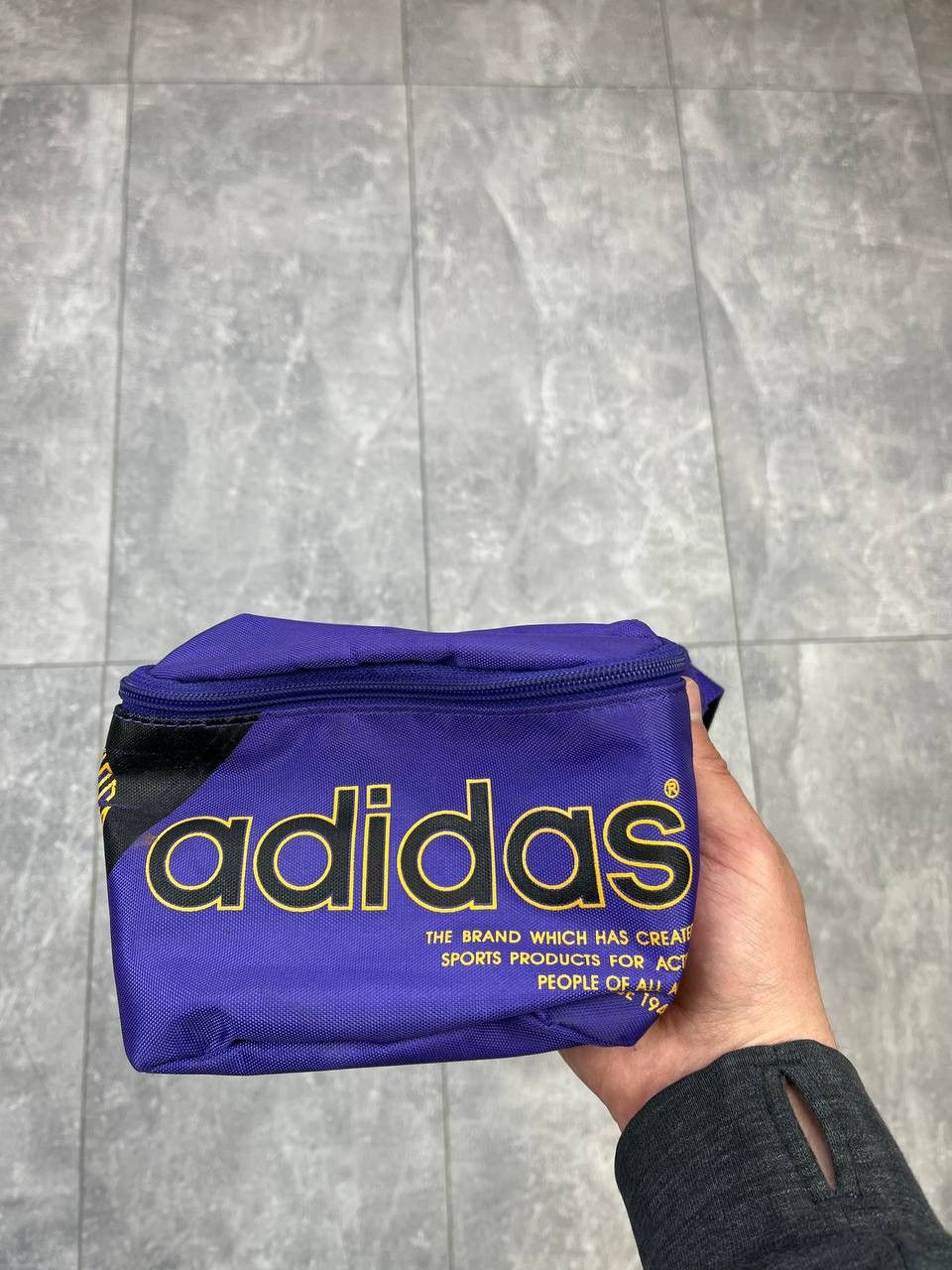Adidas × Vintage Vintage Adidas bag big logo Size ONE SIZE - 4 Thumbnail