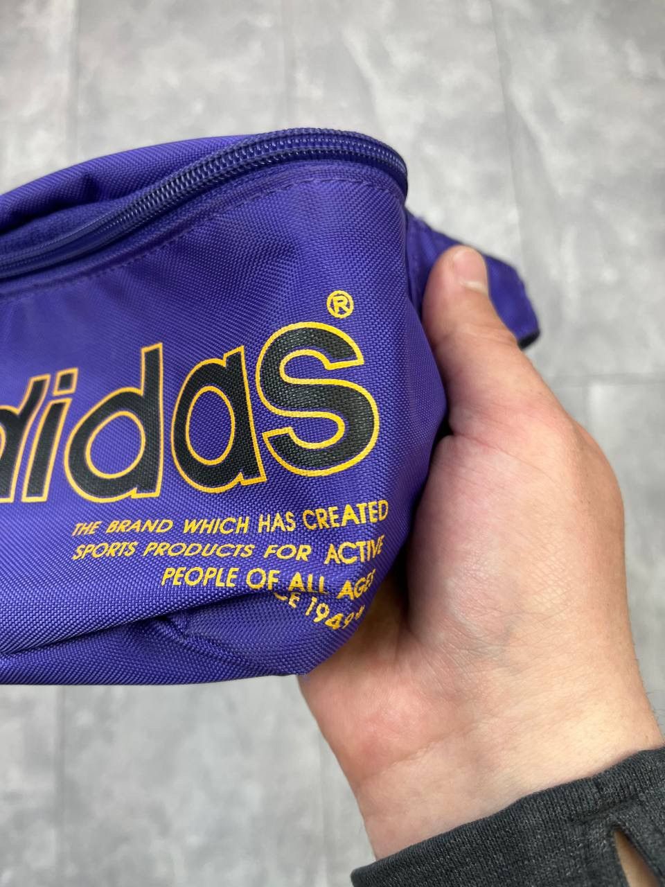 Adidas × Vintage Vintage Adidas bag big logo Size ONE SIZE - 7 Thumbnail