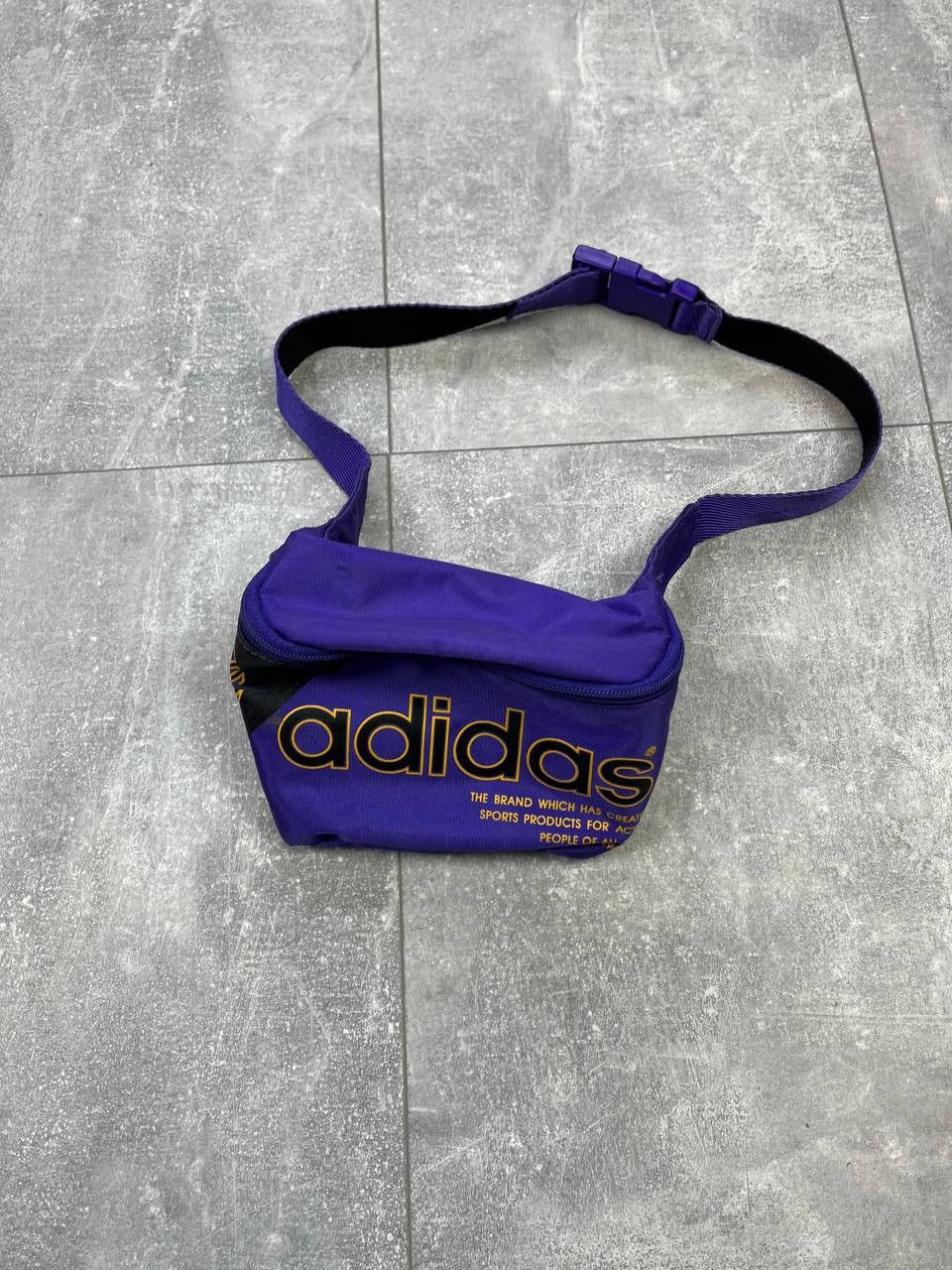 Adidas × Vintage Vintage Adidas bag big logo Size ONE SIZE - 1 Thumbnail