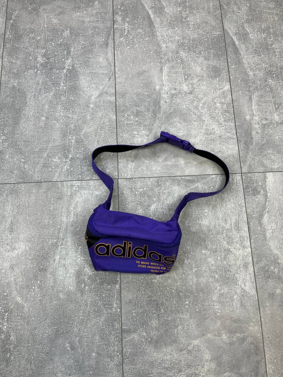 Adidas × Vintage Vintage Adidas bag big logo Size ONE SIZE - 2 Thumbnail