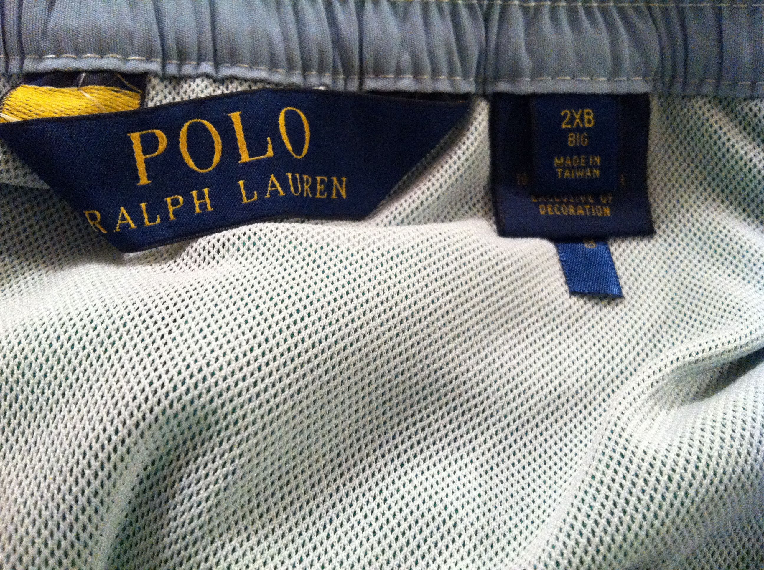 Polo Ralph Lauren POLO RALPH LAUREN BIG & TALL MENS NEW SWIM SHORTS SIZE: 2XB Size US 44 / EU 60 - 7 Thumbnail