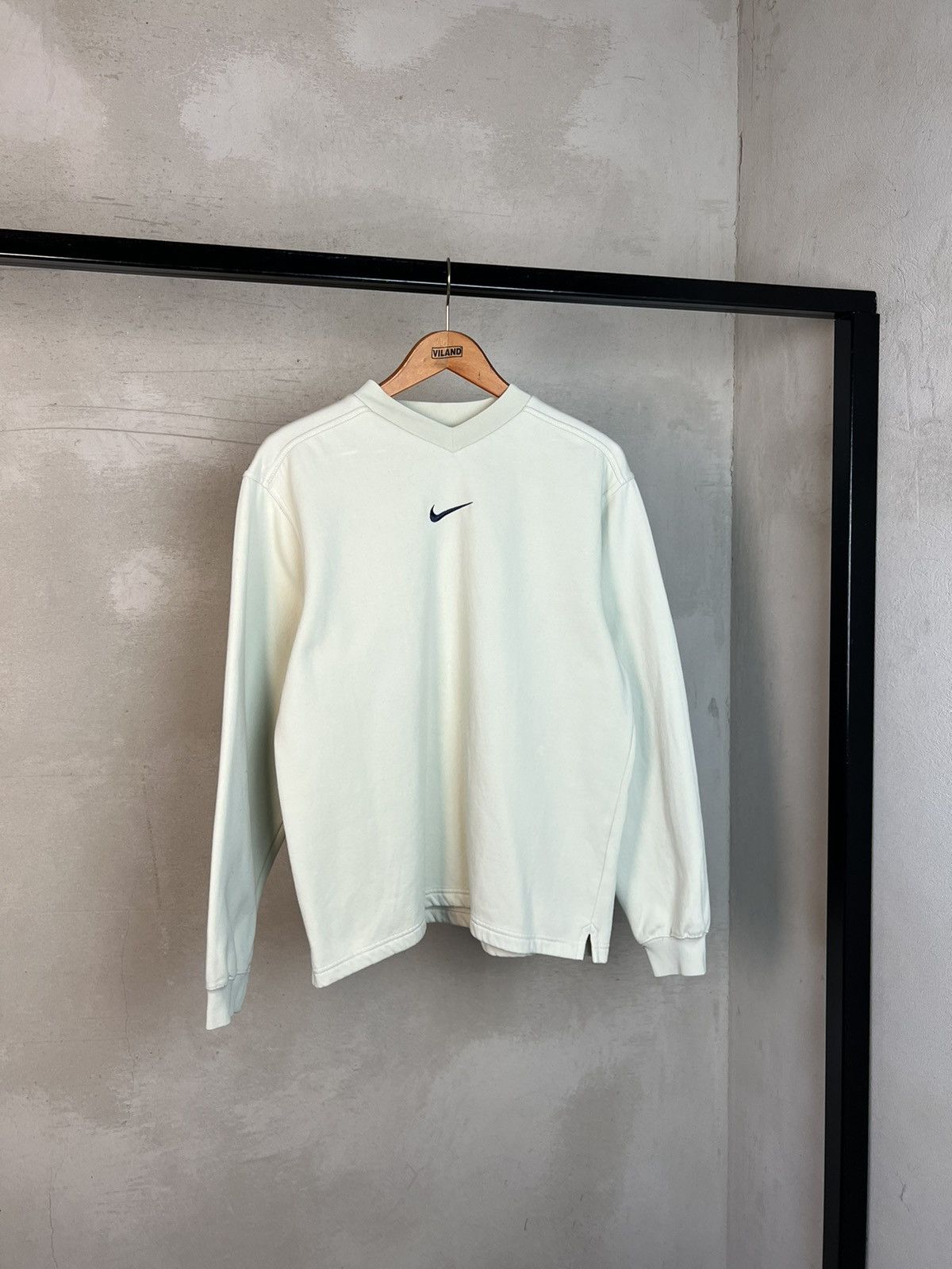 Nike × Vintage Vintage Nike Sweatshirt Central Swoosh Size US S / EU 44-46 / 1 - 1 Thumbnail