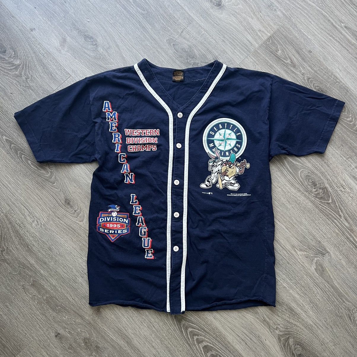 Shirts  Vintage Mlb Seattle Mariners Looney Tunes Baseball Shirt