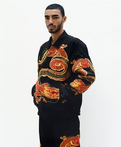 Supreme Dragon Work Jacket | Grailed