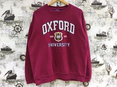 Small 90s Oxford University Crewneck Sweatshirt – Flying Apple Vintage