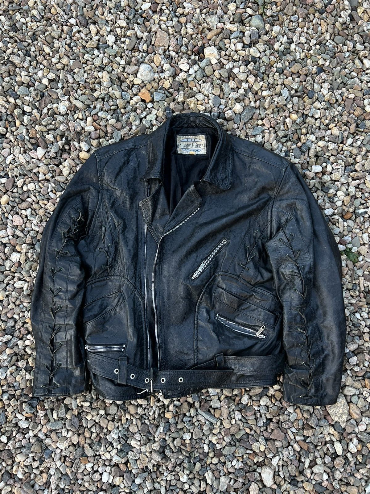 Other Vintage genuine real leather high quality ramones jacket Size US M / EU 48-50 / 2 - 1 Thumbnail