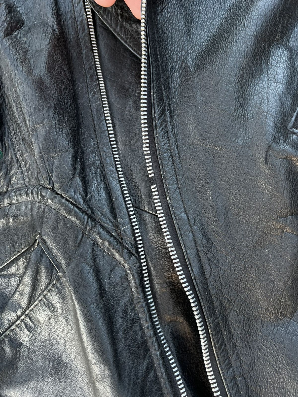 Other Vintage genuine real leather high quality ramones jacket Size US M / EU 48-50 / 2 - 4 Thumbnail