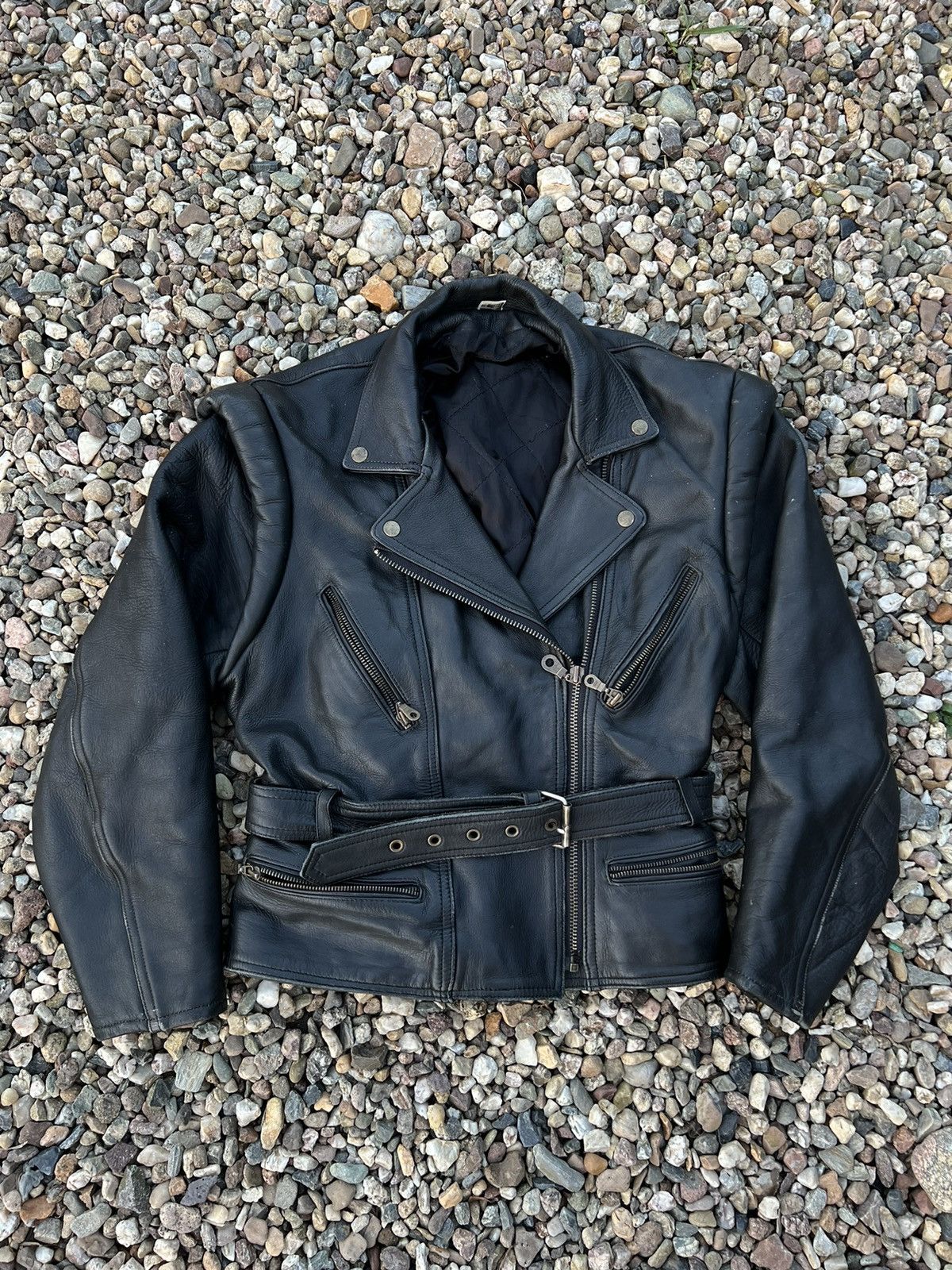 Other Vintage genuine leather moto racing ramones jacket Size XL / US 12-14 / IT 48-50 - 1 Thumbnail