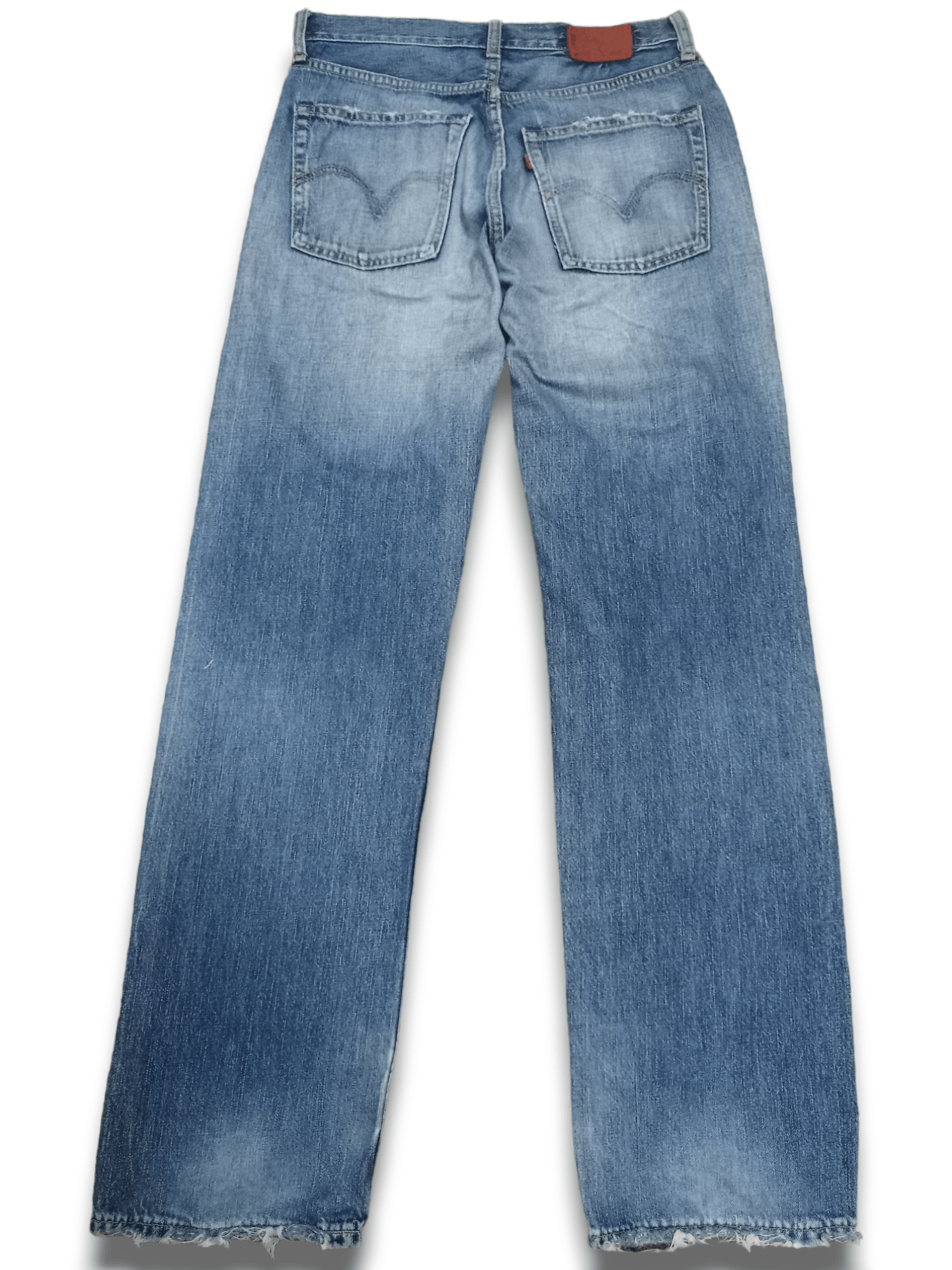Levi's Vintage 90s Levis 503 Blue Wash Distressed Baggy Style Jeans Size US 30 / EU 46 - 2 Thumbnail