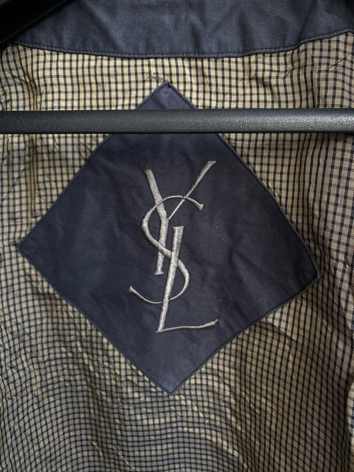 Yves Saint Laurent 90s YSL Jacket Bomber Jacket Soft Size US M / EU 48-50 / 2 - 15 Thumbnail