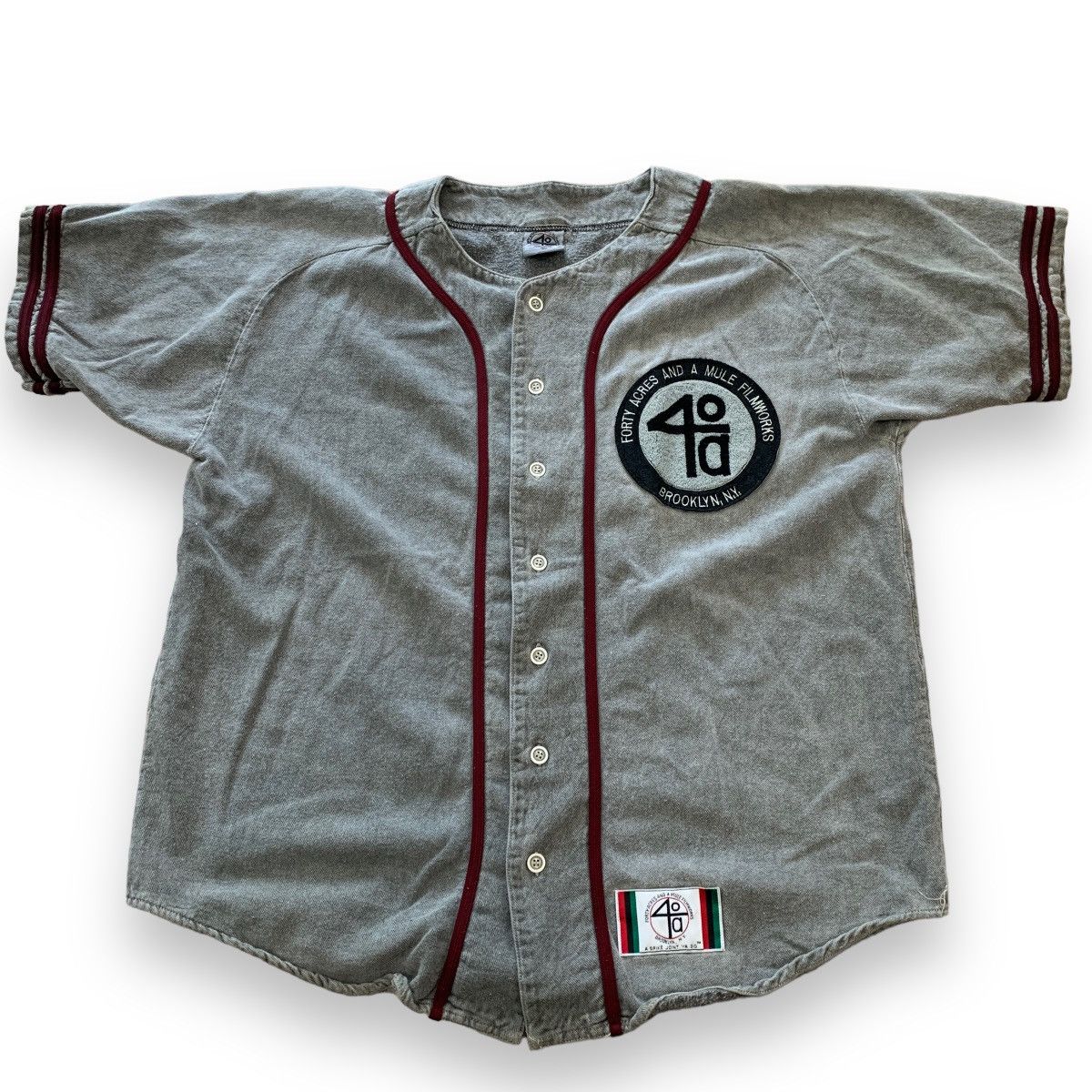 Movie Streetwear Vintage Vintage 40 Acres And A Mule Filmworks Spike Lee Jersey XL Grailed