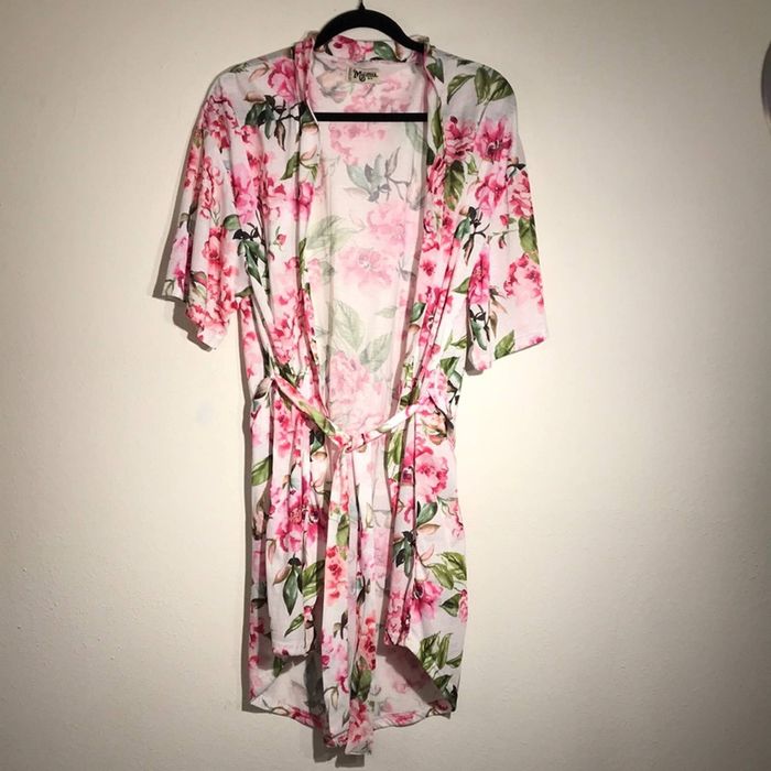 Show Me Your MuMu SHOW ME YOUR MUMU Floral Belted Robe | Grailed