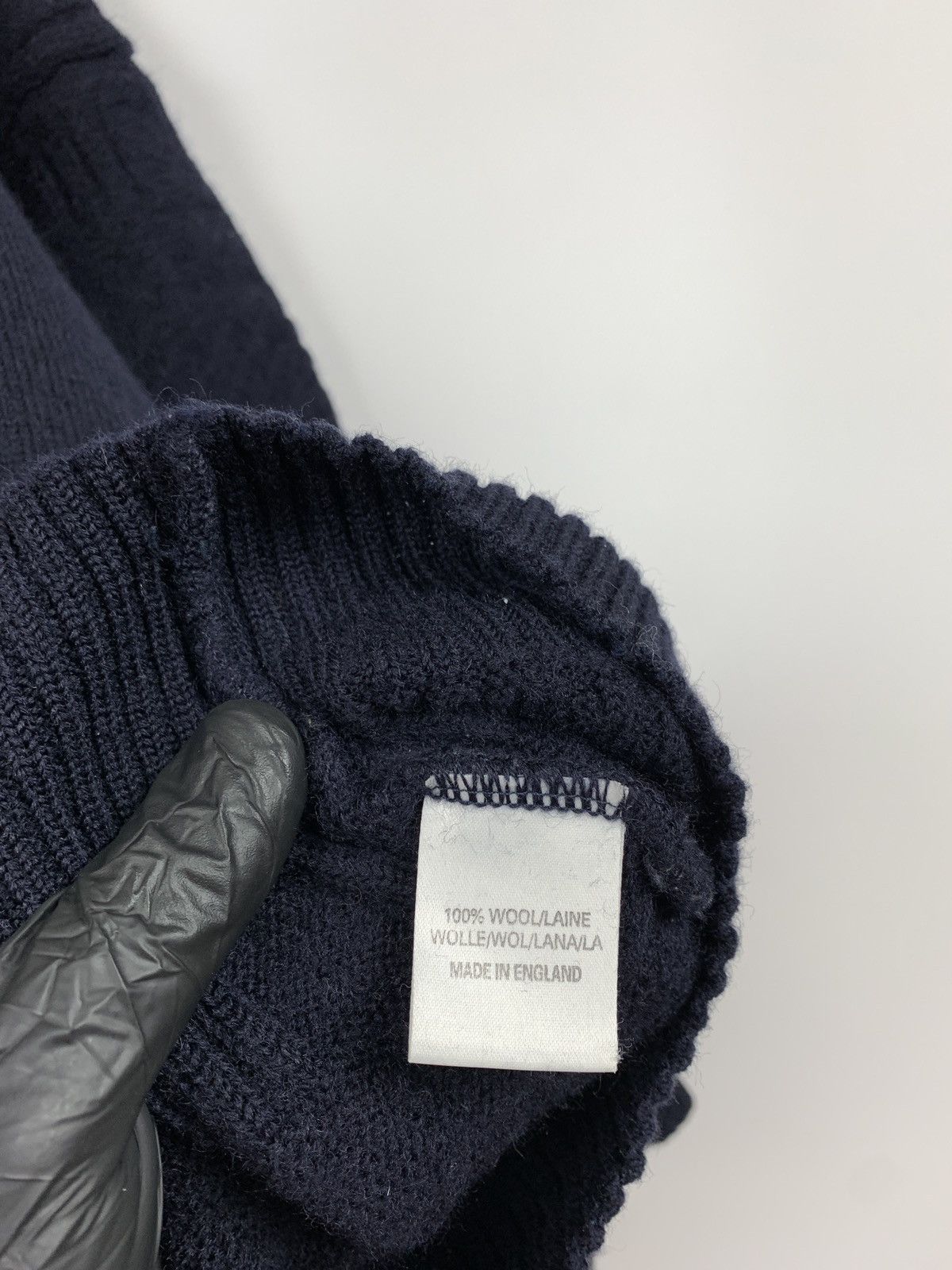 Burberry Vintage Burberrys Big Logo Wool Sweater Size M / US 6-8 / IT 42-44 - 14 Thumbnail