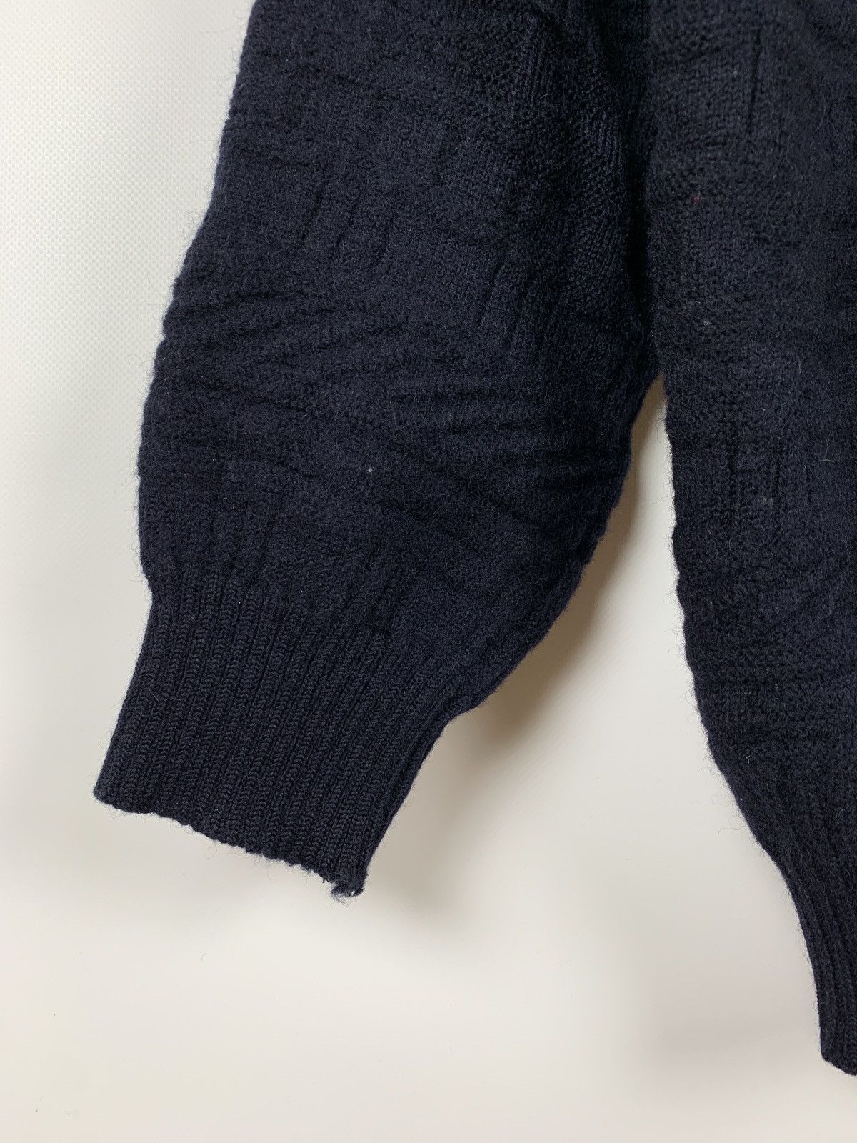 Burberry Vintage Burberrys Big Logo Wool Sweater Size M / US 6-8 / IT 42-44 - 12 Thumbnail