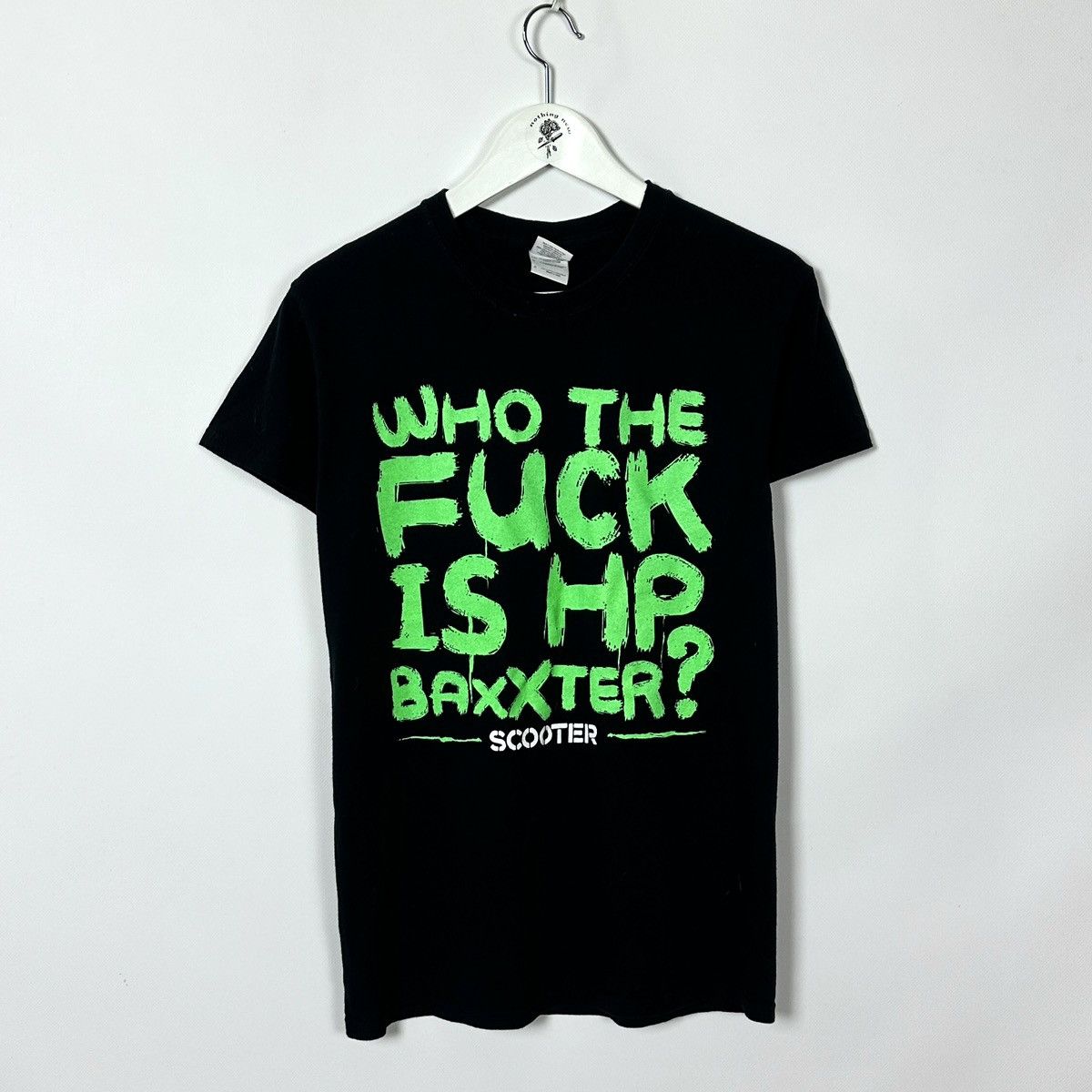 Band Tees Vintage 00s Who’s Fuck is HP Baxxter Scooter band tee y2k Size US S / EU 44-46 / 1 - 1 Thumbnail