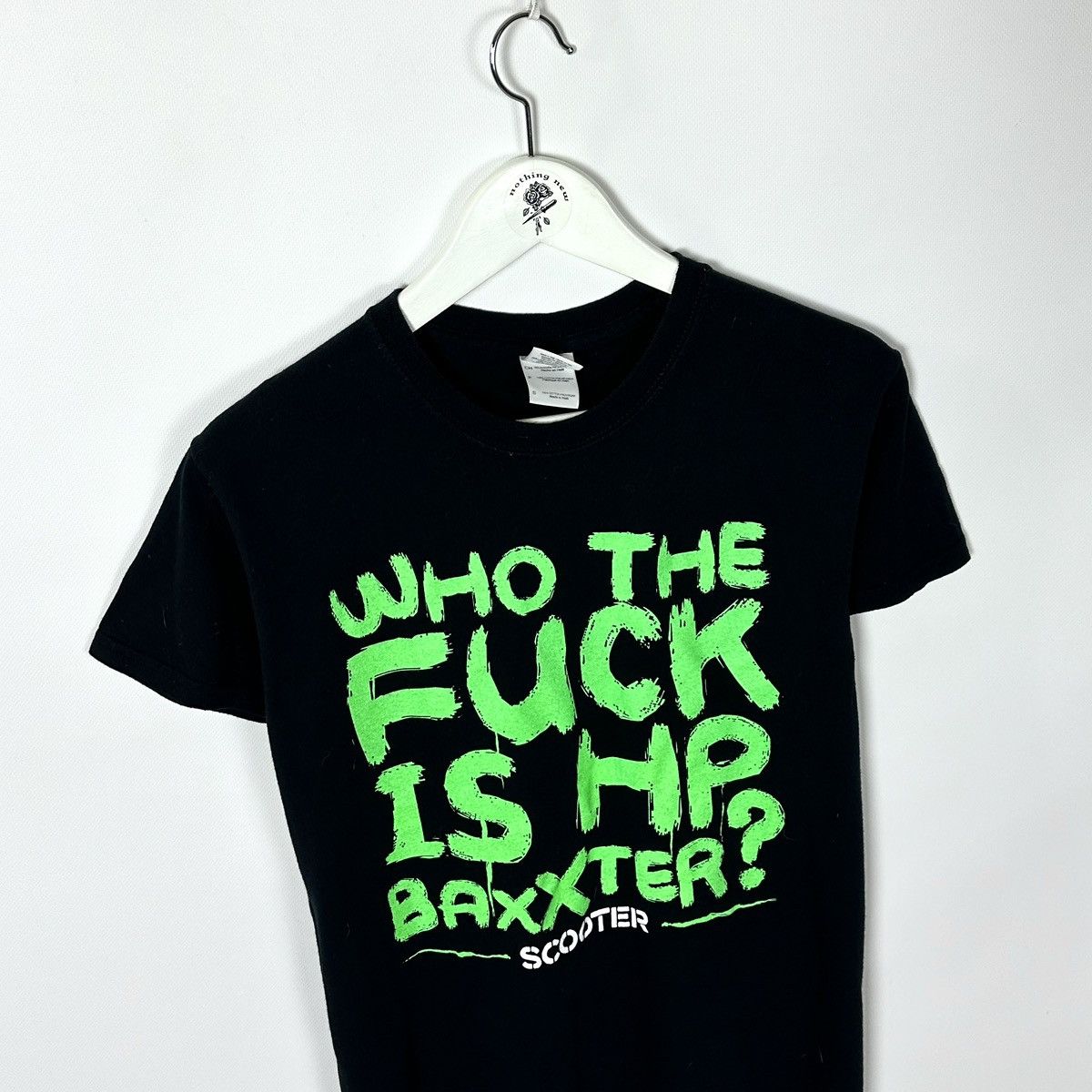 Band Tees Vintage 00s Who’s Fuck is HP Baxxter Scooter band tee y2k Size US S / EU 44-46 / 1 - 3 Thumbnail