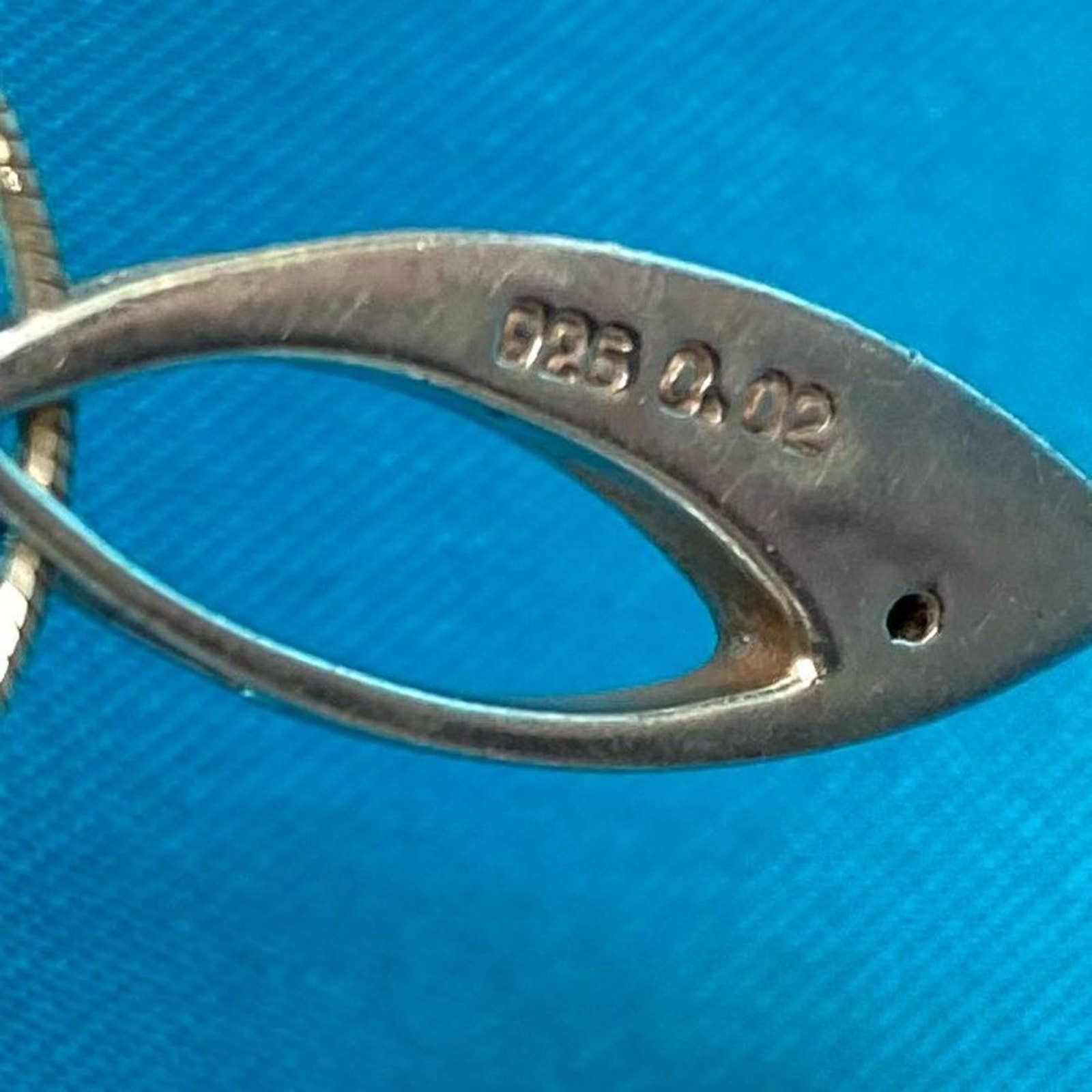 DU# Sterling 925 Silver Ithacus Pendant & 20” Sterling Chain