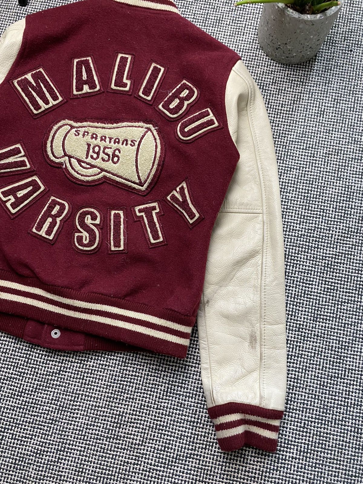True Religion × Vintage Rare vintage Spartans True religion wool jacket bombers y2k Size XS / US 0-2 / IT 36-38 - 10 Thumbnail