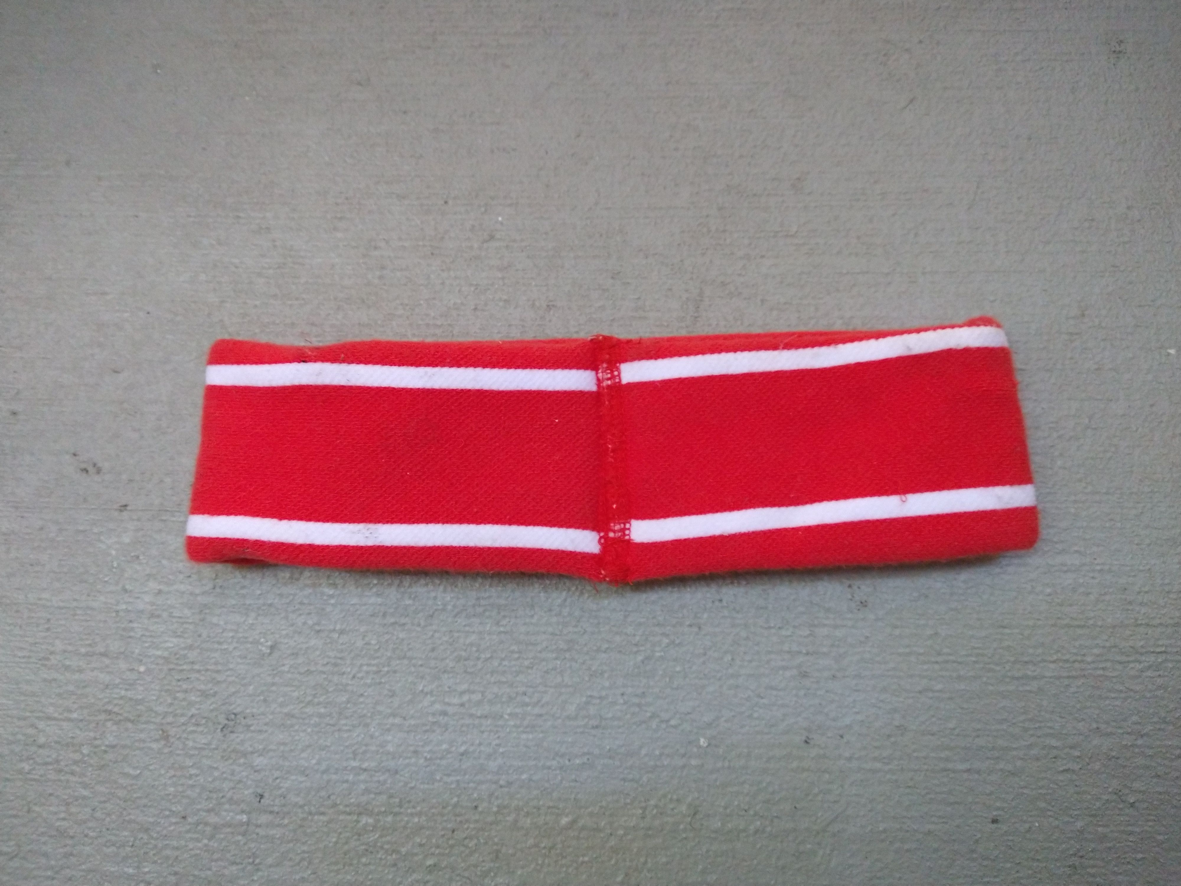 Bape A Bathing Ape Headband Red-Orange Blue SS19 Striped Ape Size ONE SIZE - 4 Thumbnail
