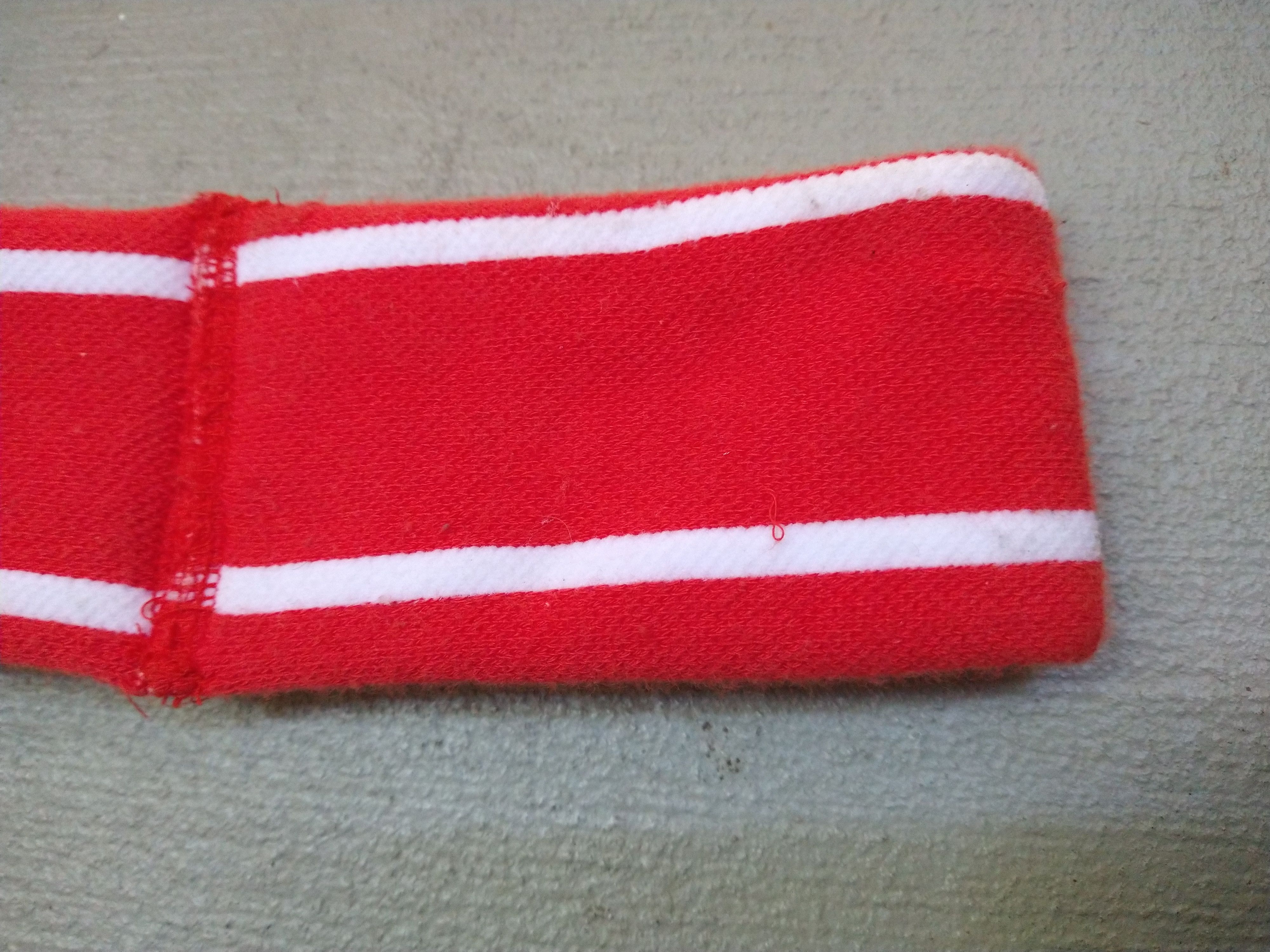 Bape A Bathing Ape Headband Red-Orange Blue SS19 Striped Ape Size ONE SIZE - 6 Thumbnail