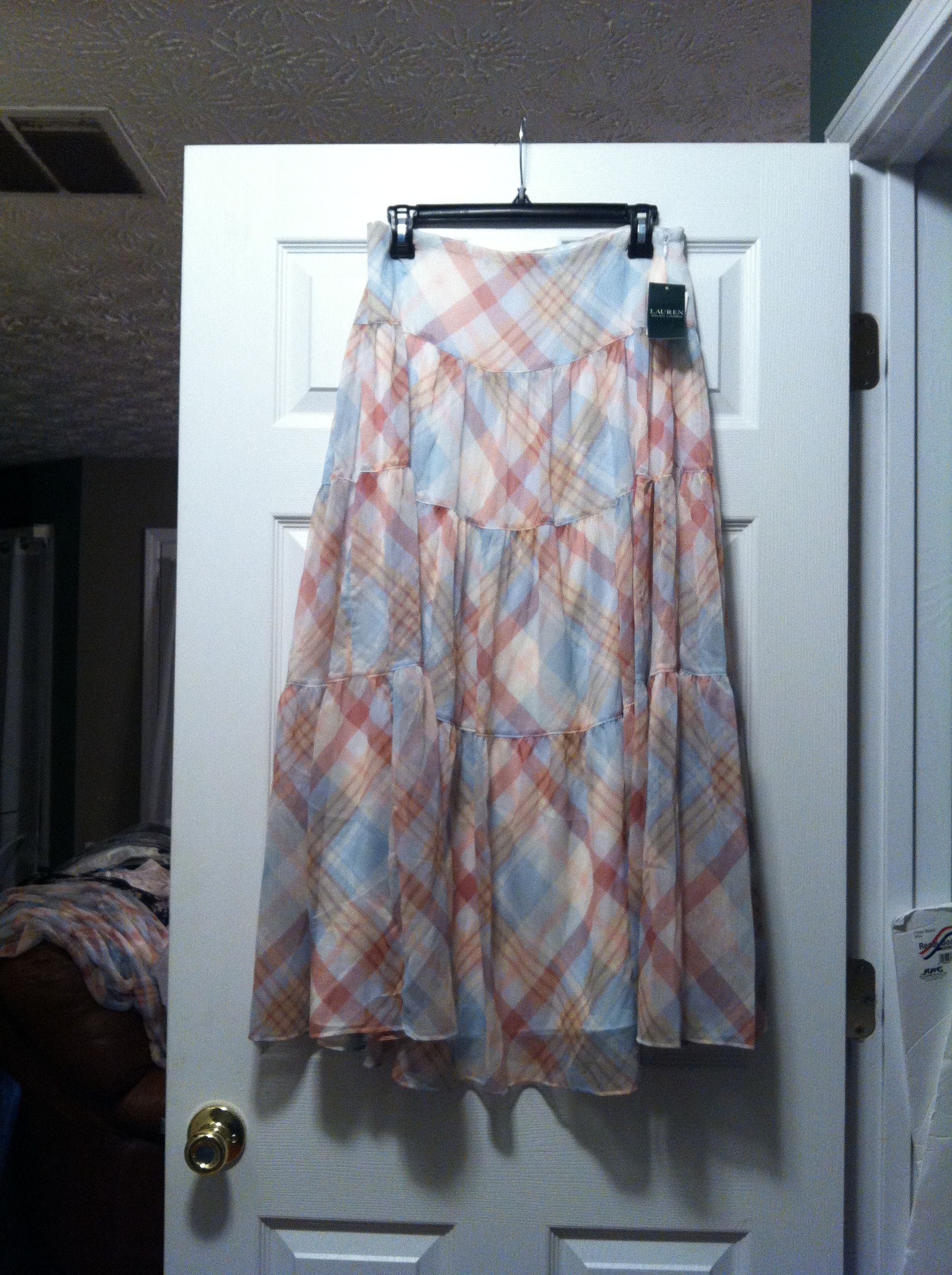 Ralph Lauren RALPH LAUREN WOMEN'S NEW 100%POLYESTER SKIRT SIZE: 8 Size 30" / US 8 / IT 44 - 3 Thumbnail