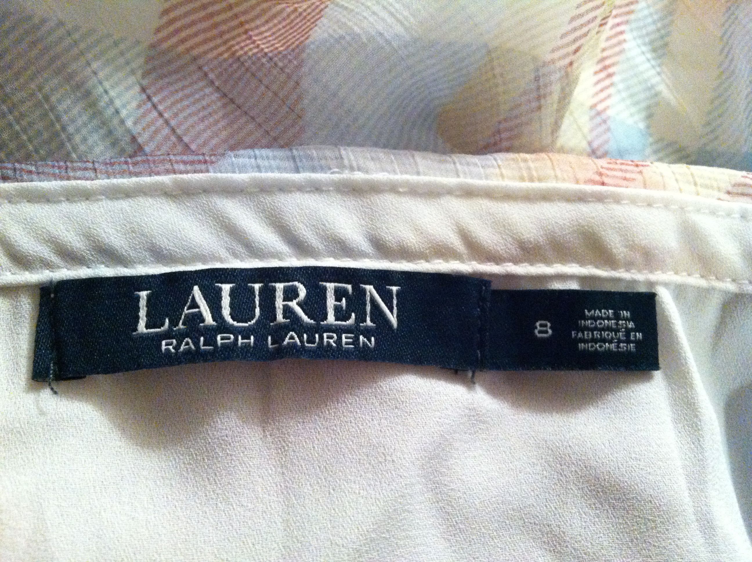 Ralph Lauren RALPH LAUREN WOMEN'S NEW 100%POLYESTER SKIRT SIZE: 8 Size 30" / US 8 / IT 44 - 8 Thumbnail