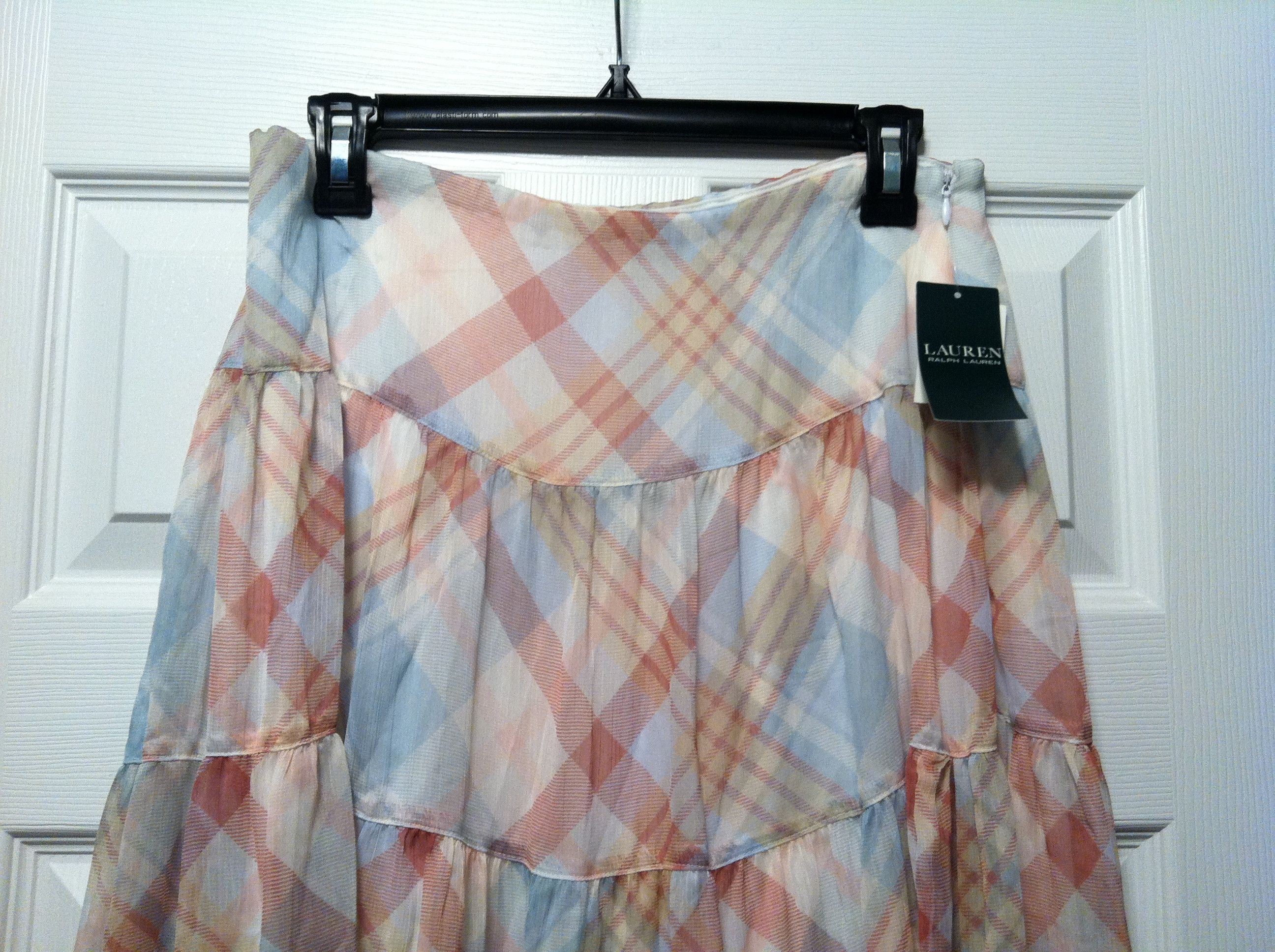 Ralph Lauren RALPH LAUREN WOMEN'S NEW 100%POLYESTER SKIRT SIZE: 8 Size 30" / US 8 / IT 44 - 5 Thumbnail