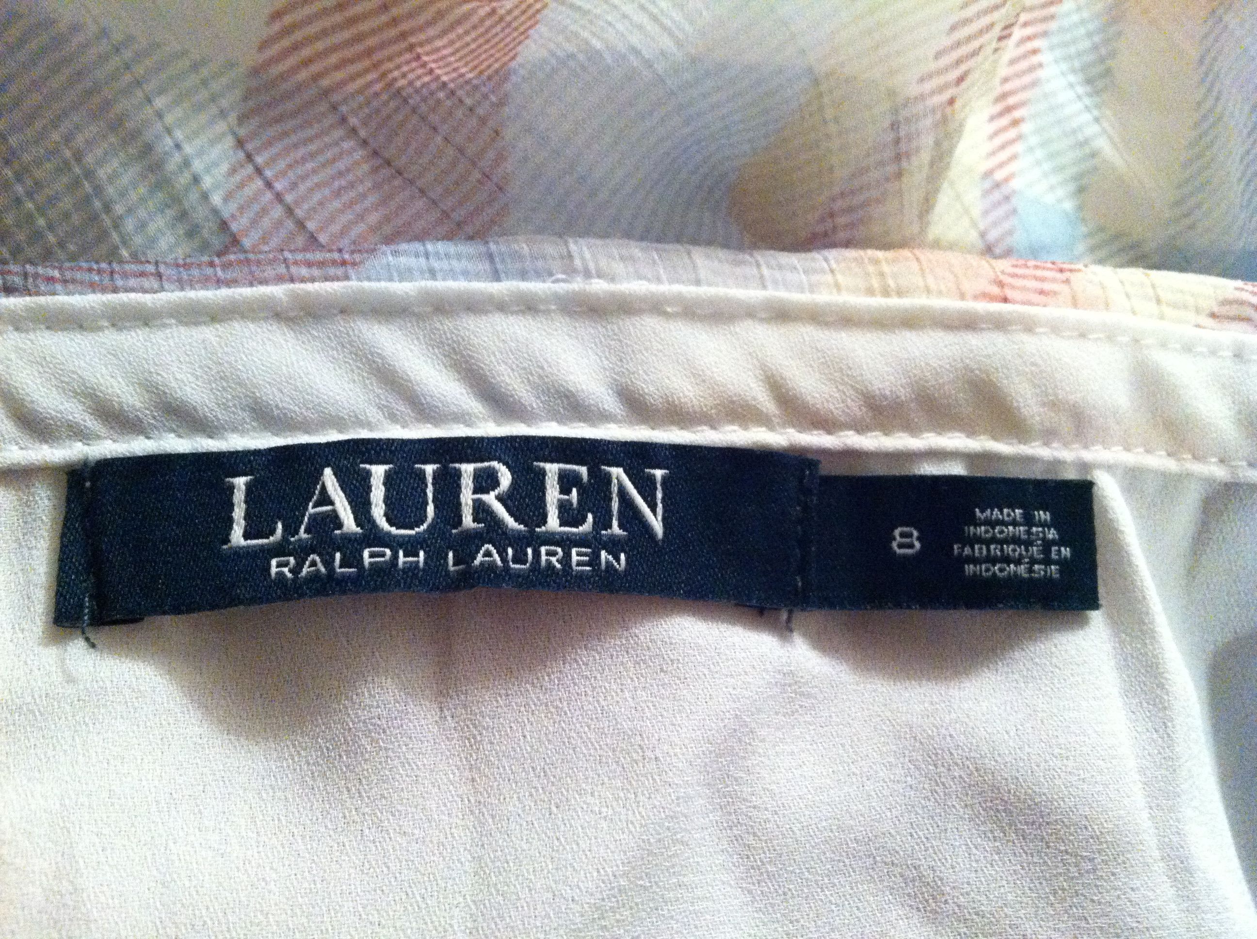 Ralph Lauren RALPH LAUREN WOMEN'S NEW 100%POLYESTER SKIRT SIZE: 8 Size 30" / US 8 / IT 44 - 9 Thumbnail