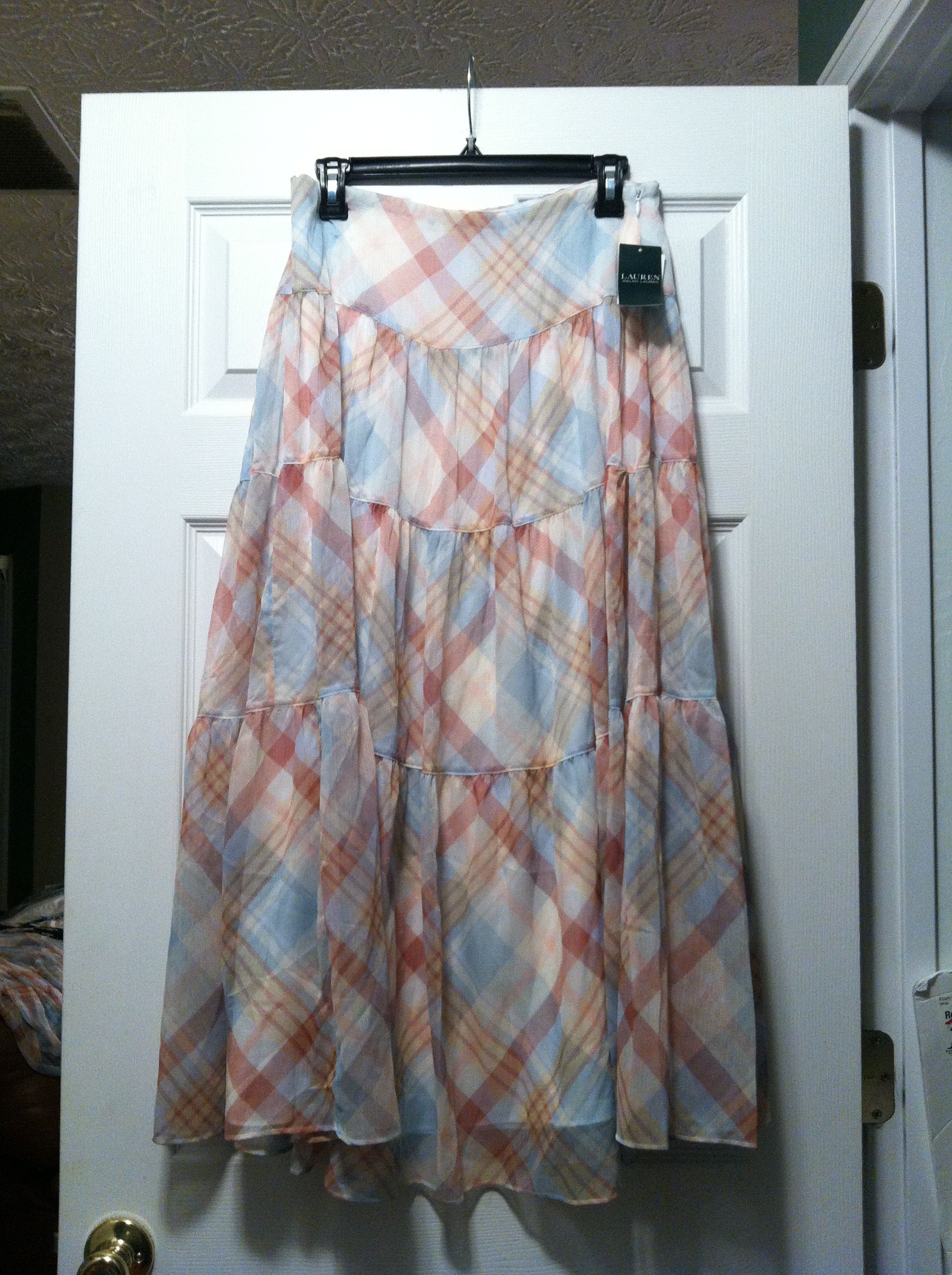 Ralph Lauren RALPH LAUREN WOMEN'S NEW 100%POLYESTER SKIRT SIZE: 8 Size 30" / US 8 / IT 44 - 1 Thumbnail