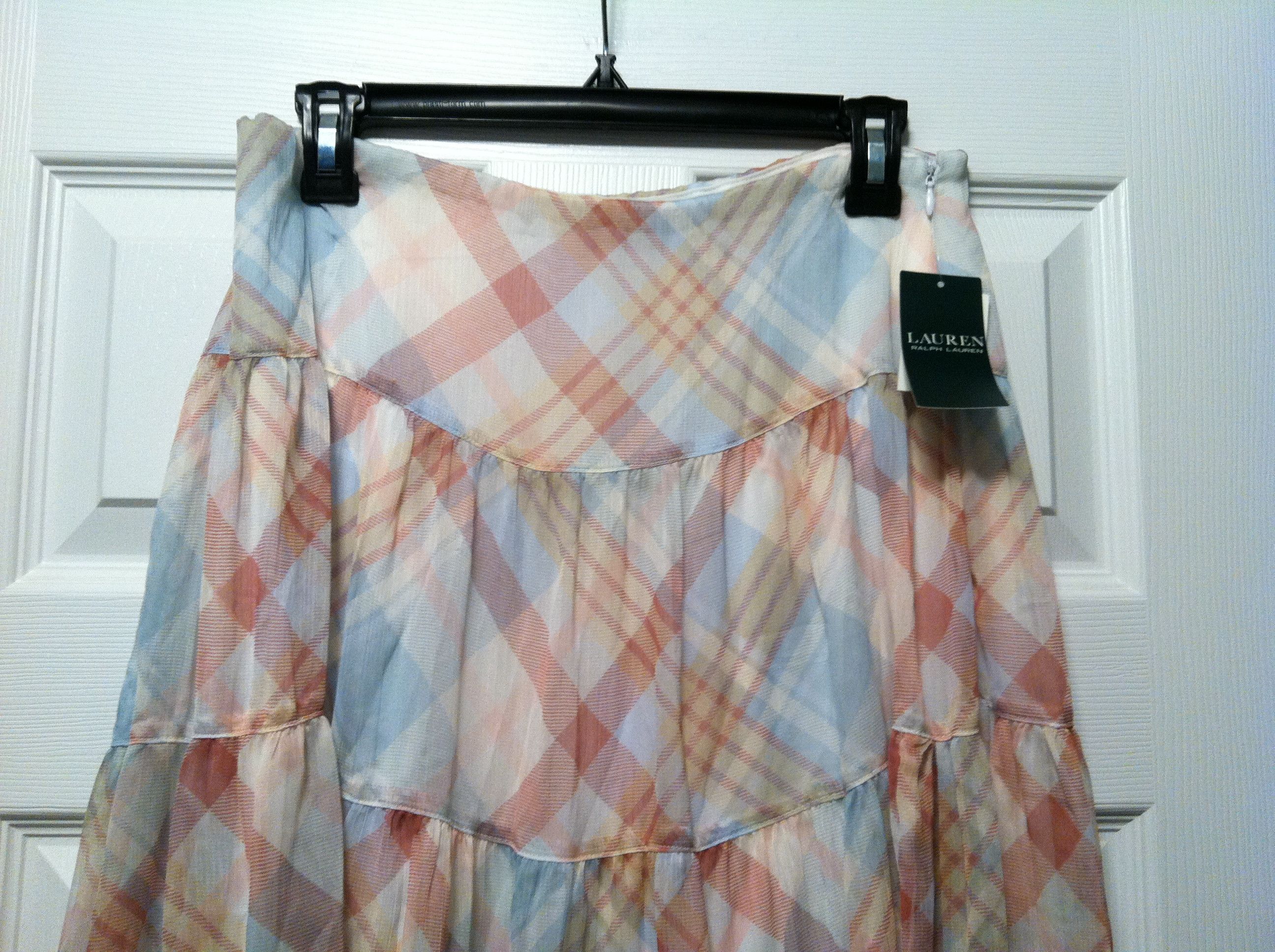 Ralph Lauren RALPH LAUREN WOMEN'S NEW 100%POLYESTER SKIRT SIZE: 8 Size 30" / US 8 / IT 44 - 6 Thumbnail