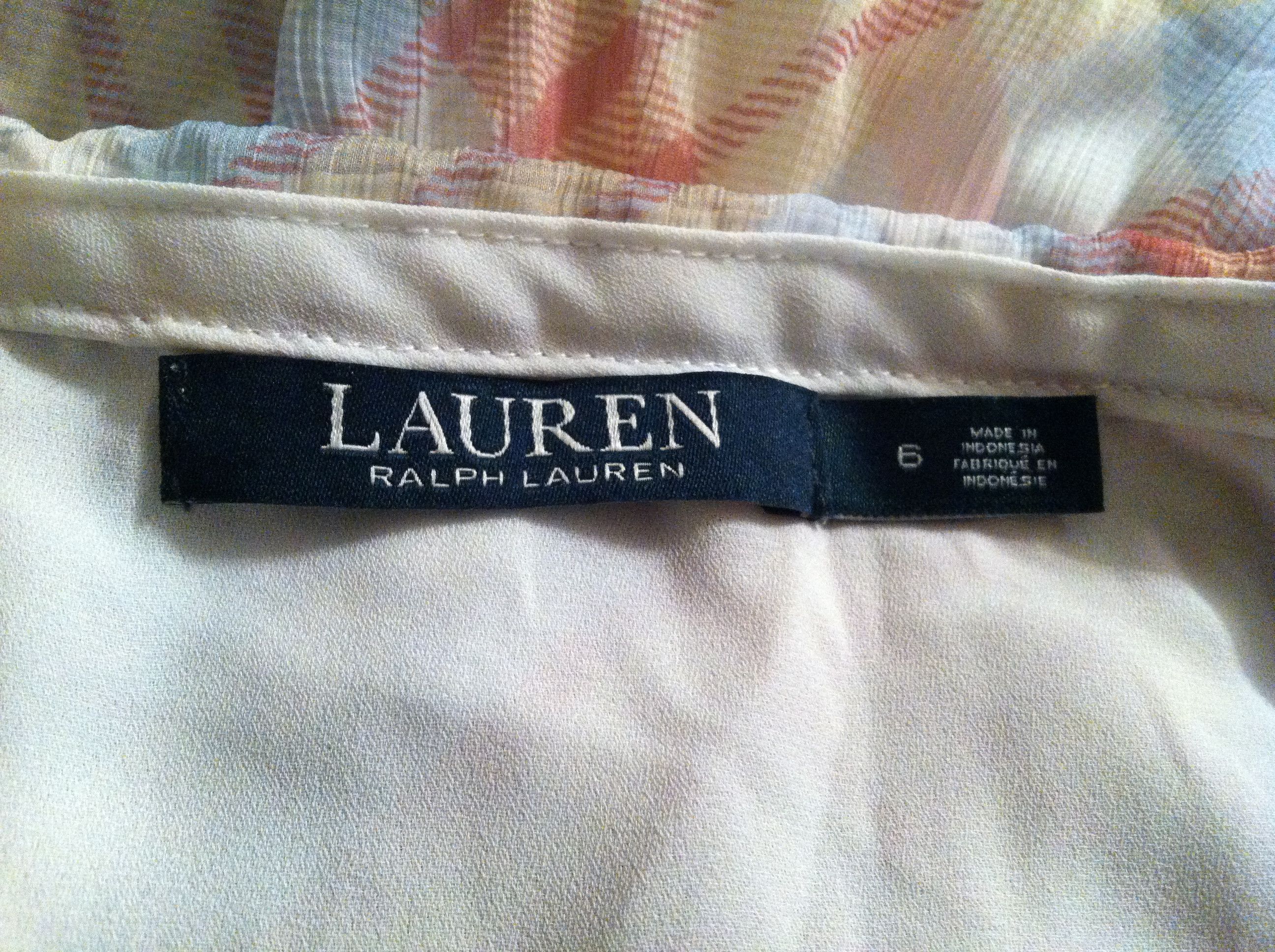 Ralph Lauren RALPH LAUREN WOMEN'S NEW 100%POLYESTER SKIRT SIZE: 6 Size 28" / US 6 / IT 42 - 9 Thumbnail