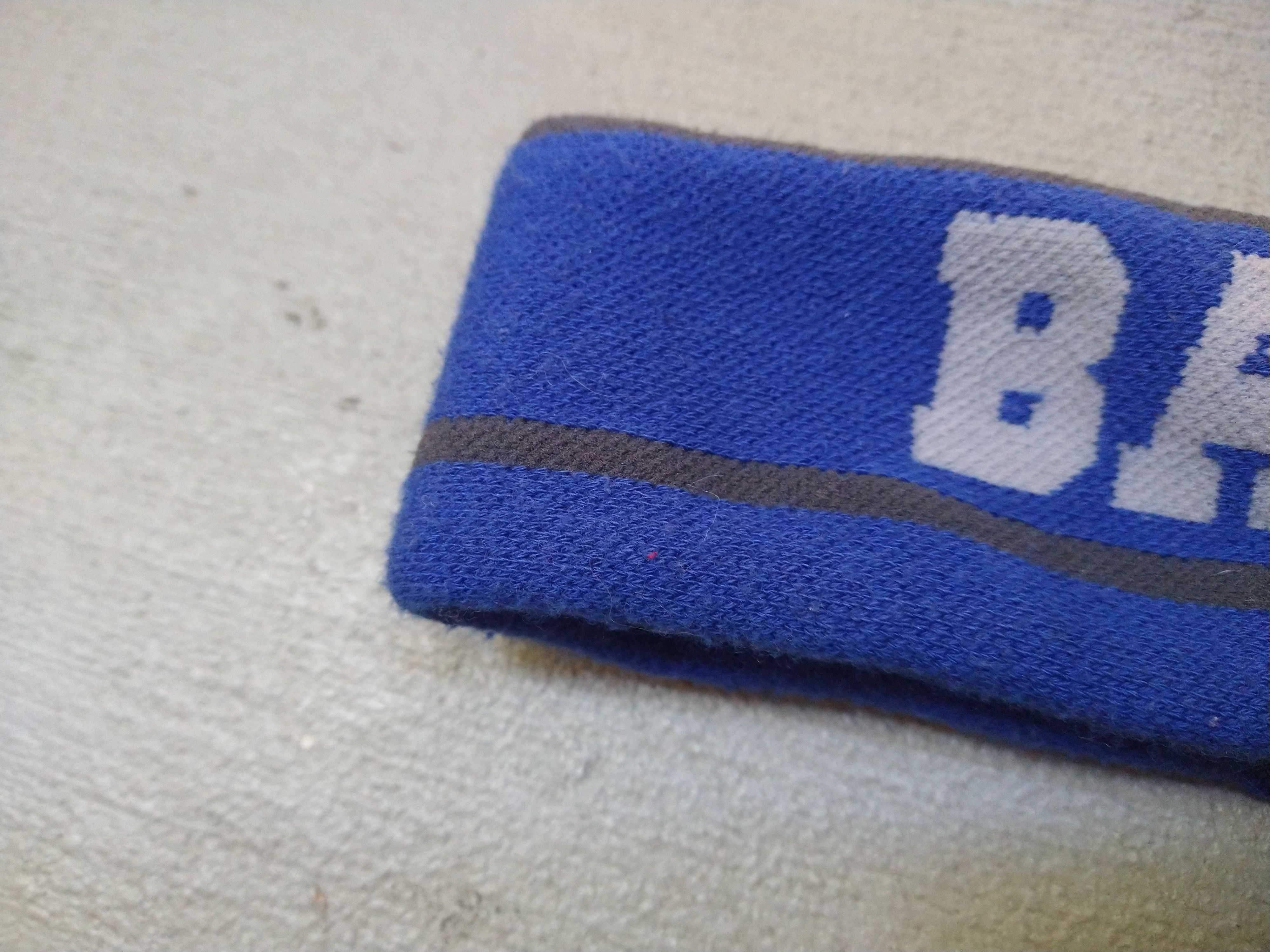 Bape A Bathing Ape Headband Blue Gray SS19 Striped Ape Size ONE SIZE - 3 Thumbnail