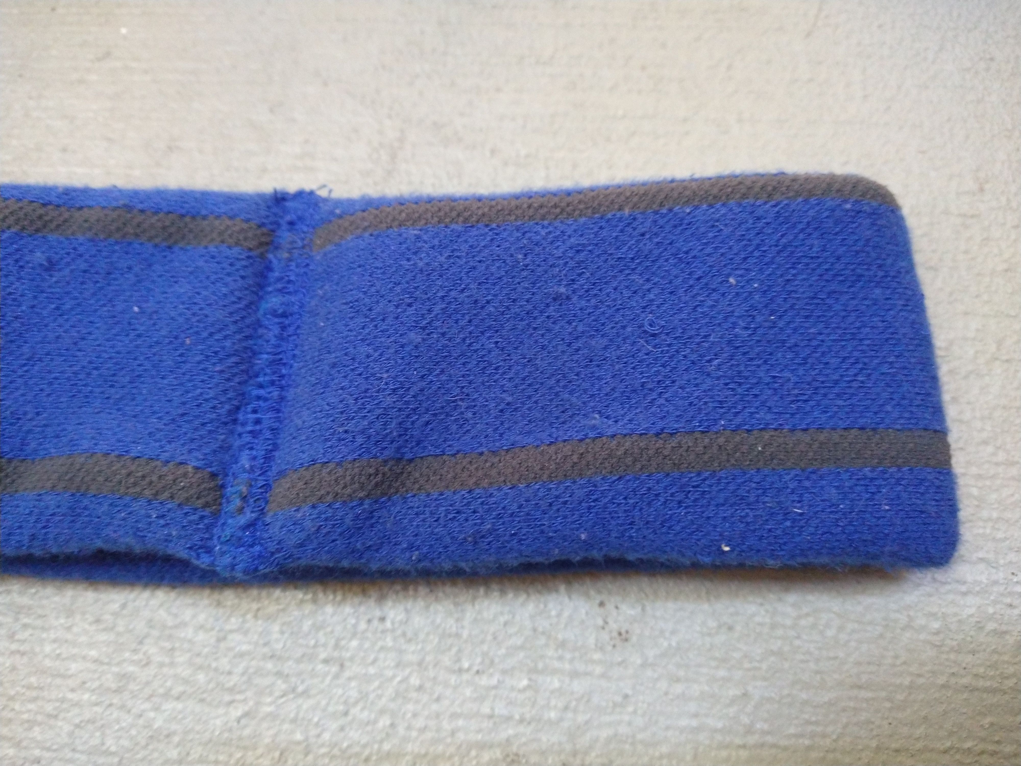 Bape A Bathing Ape Headband Blue Gray SS19 Striped Ape Size ONE SIZE - 5 Thumbnail