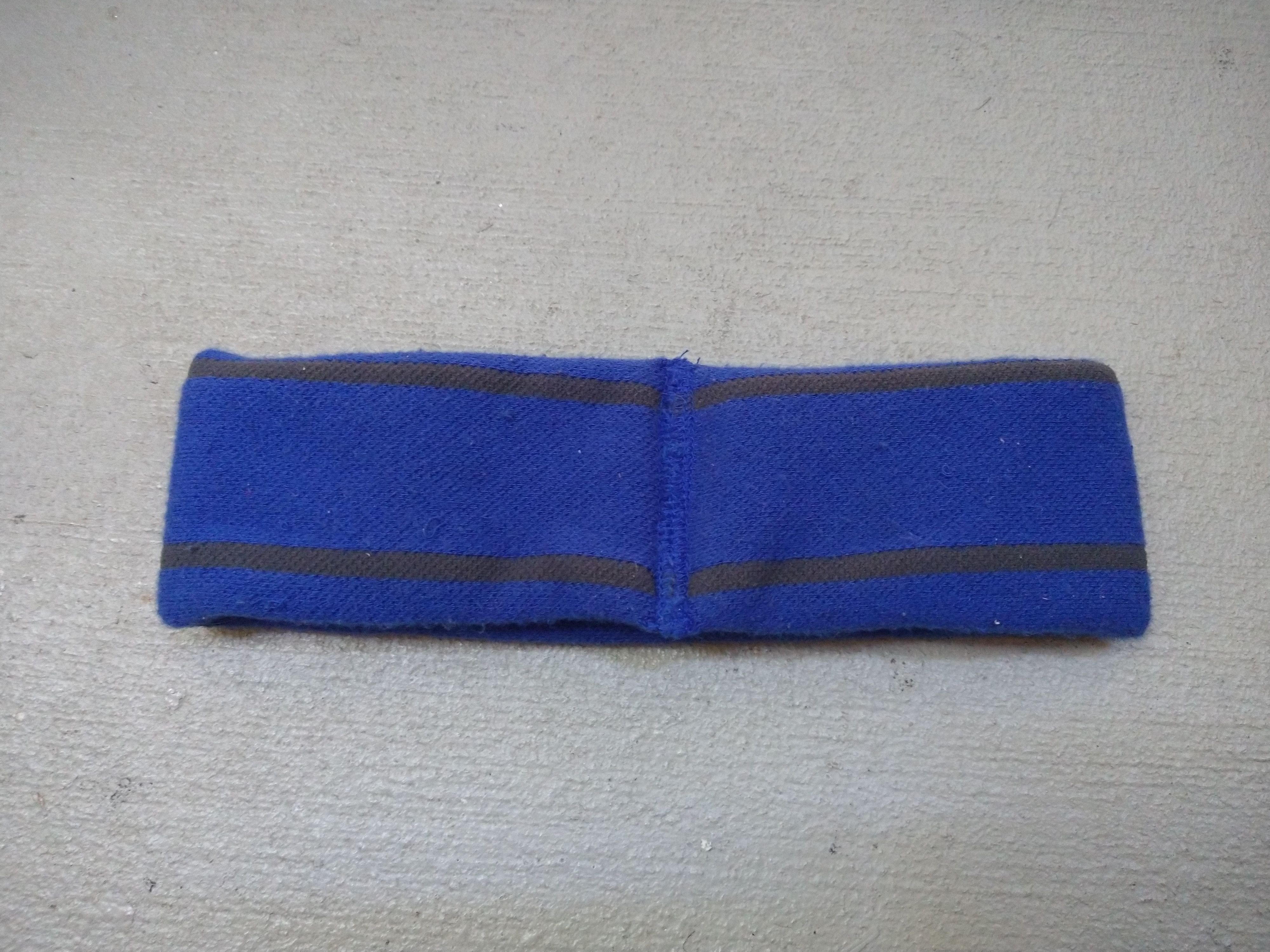 Bape A Bathing Ape Headband Blue Gray SS19 Striped Ape Size ONE SIZE - 4 Thumbnail