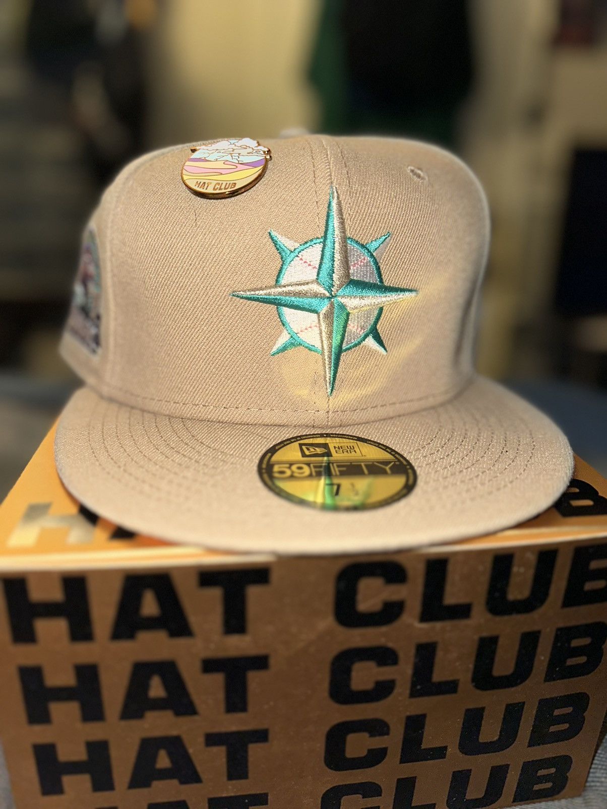 New Era Seattle Mariners T-Dot 30th Anniversary Patch Hat Club