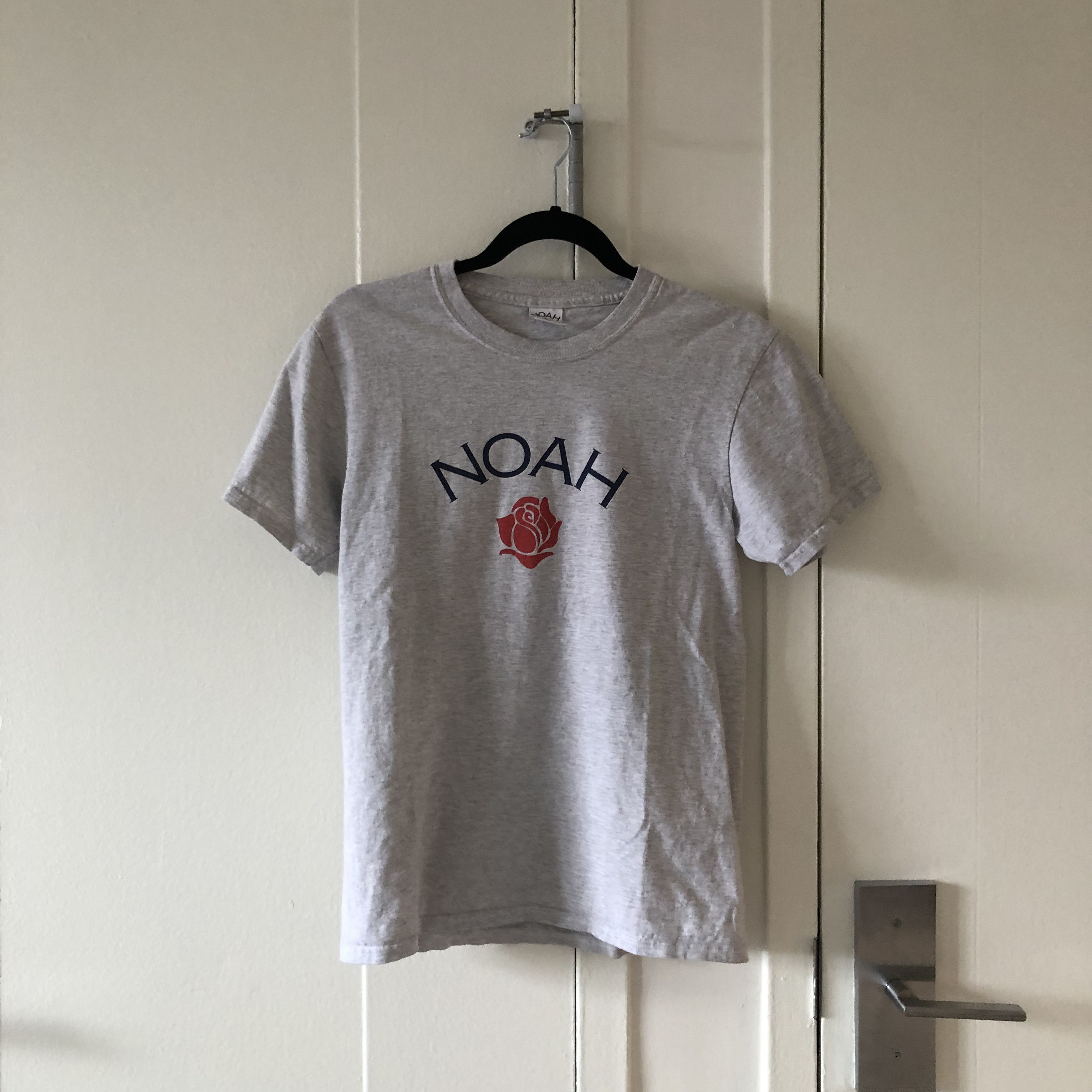 Image of Noah Rose Logo Tee in Grey, Men's (Size XS)