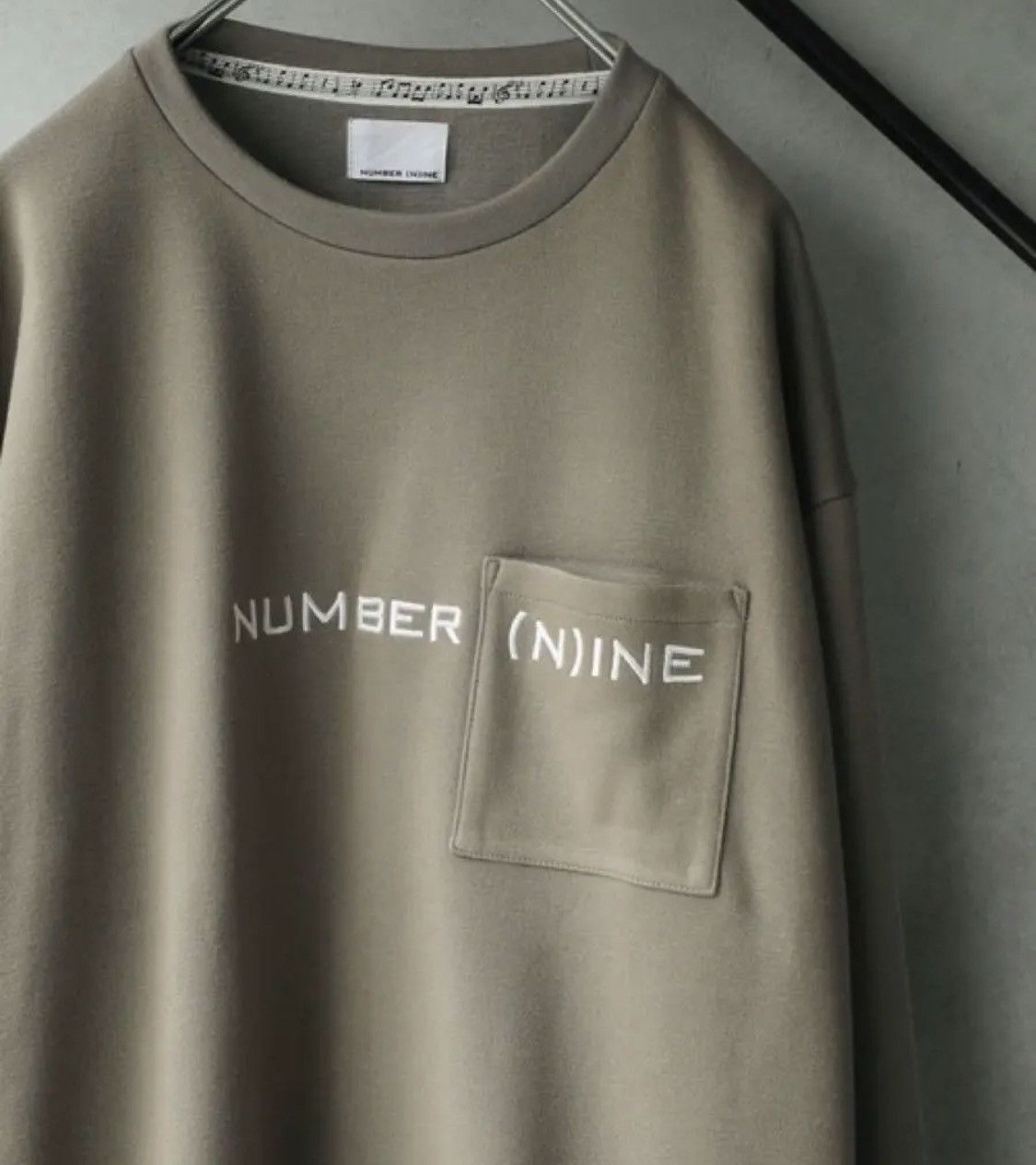 Number (N)ine number nine logo long sleeve t-shirt Size US M / EU 48-50 / 2 - 2 Thumbnail
