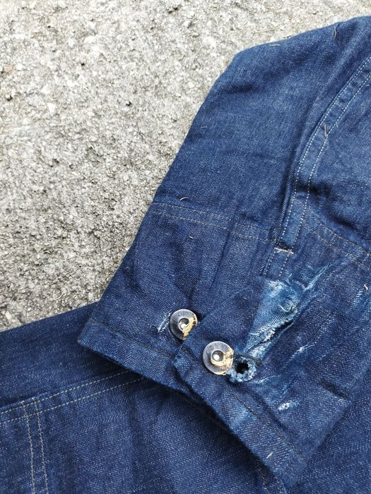 Blue Blue Japan Blue Blue Japan Indigo chore work jacket Grailed