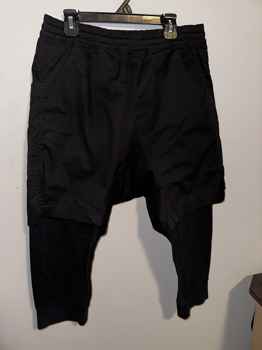 Adidas drop crotch store joggers