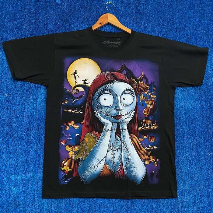 Very Rare Sally The Pumpkin Queen Nightmare Before Christmas Tee XL ...