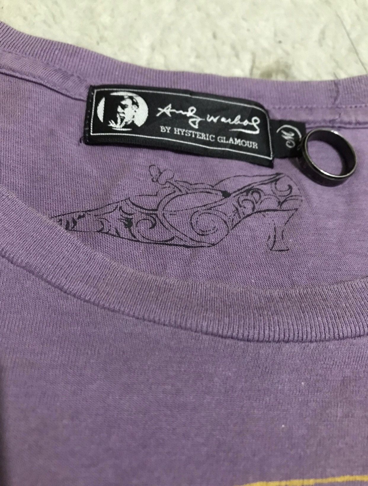 Hysteric Glamour × Japanese Brand Hysteric Glamour Andy Warhol Japanese Brand T-Shirt Size US M / EU 48-50 / 2 - 4 Thumbnail