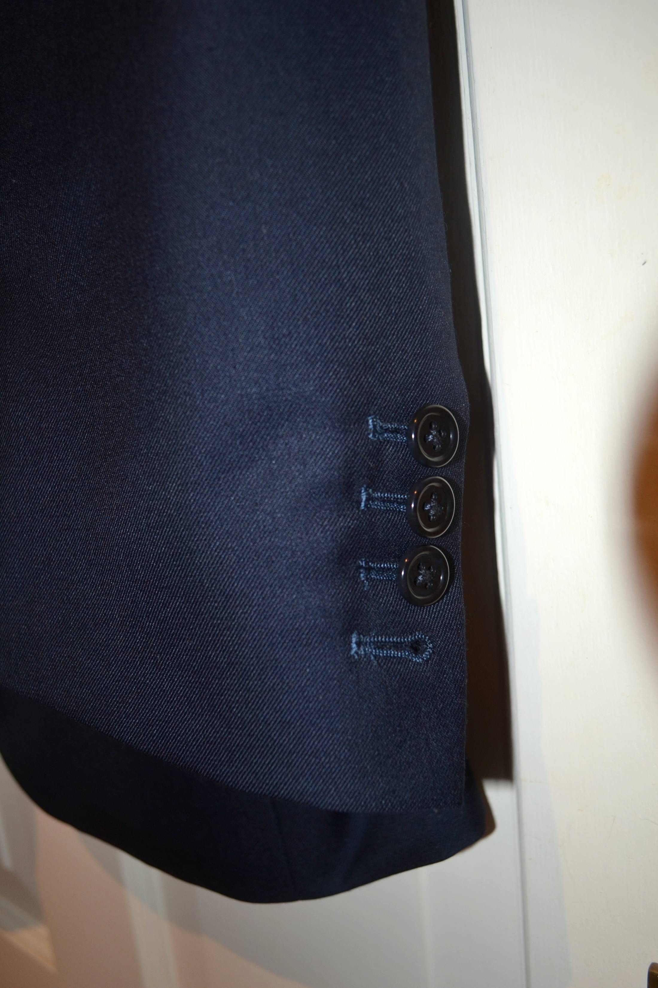 Other PERNAC PARIS NAVY SUIT Size 36S - 12 Thumbnail