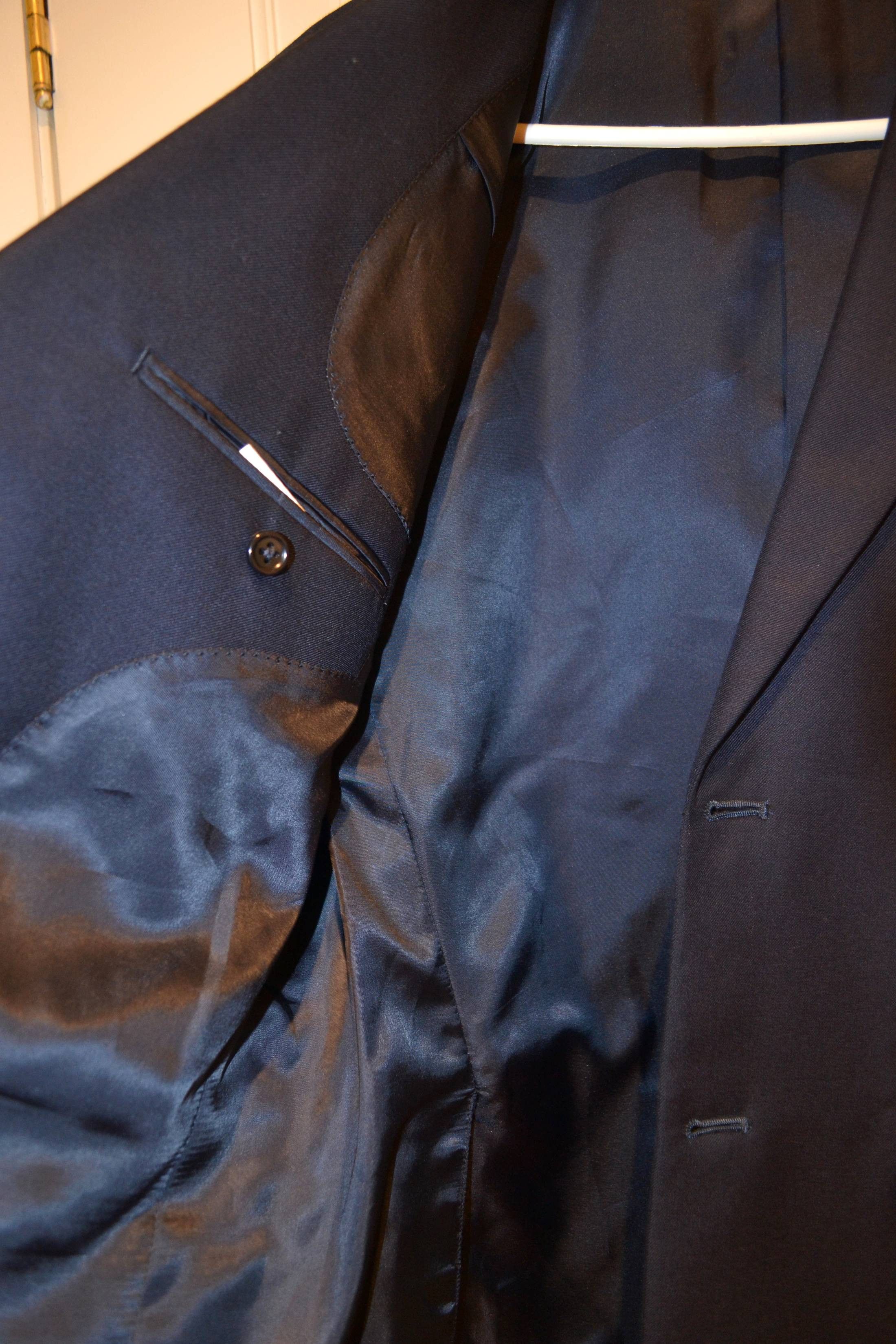 Other PERNAC PARIS NAVY SUIT Size 36S - 9 Thumbnail
