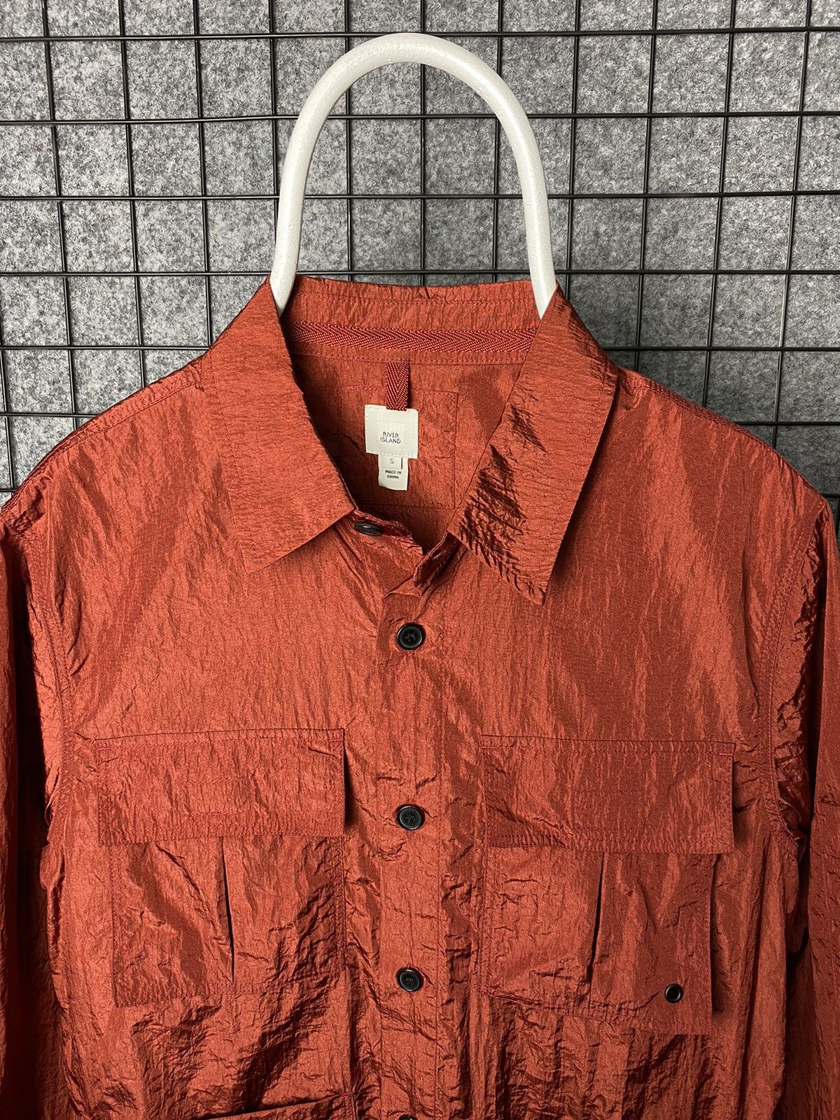 River Island River Island Nylon Multipocket Light Jacket Size S Size US S / EU 44-46 / 1 - 2 Thumbnail